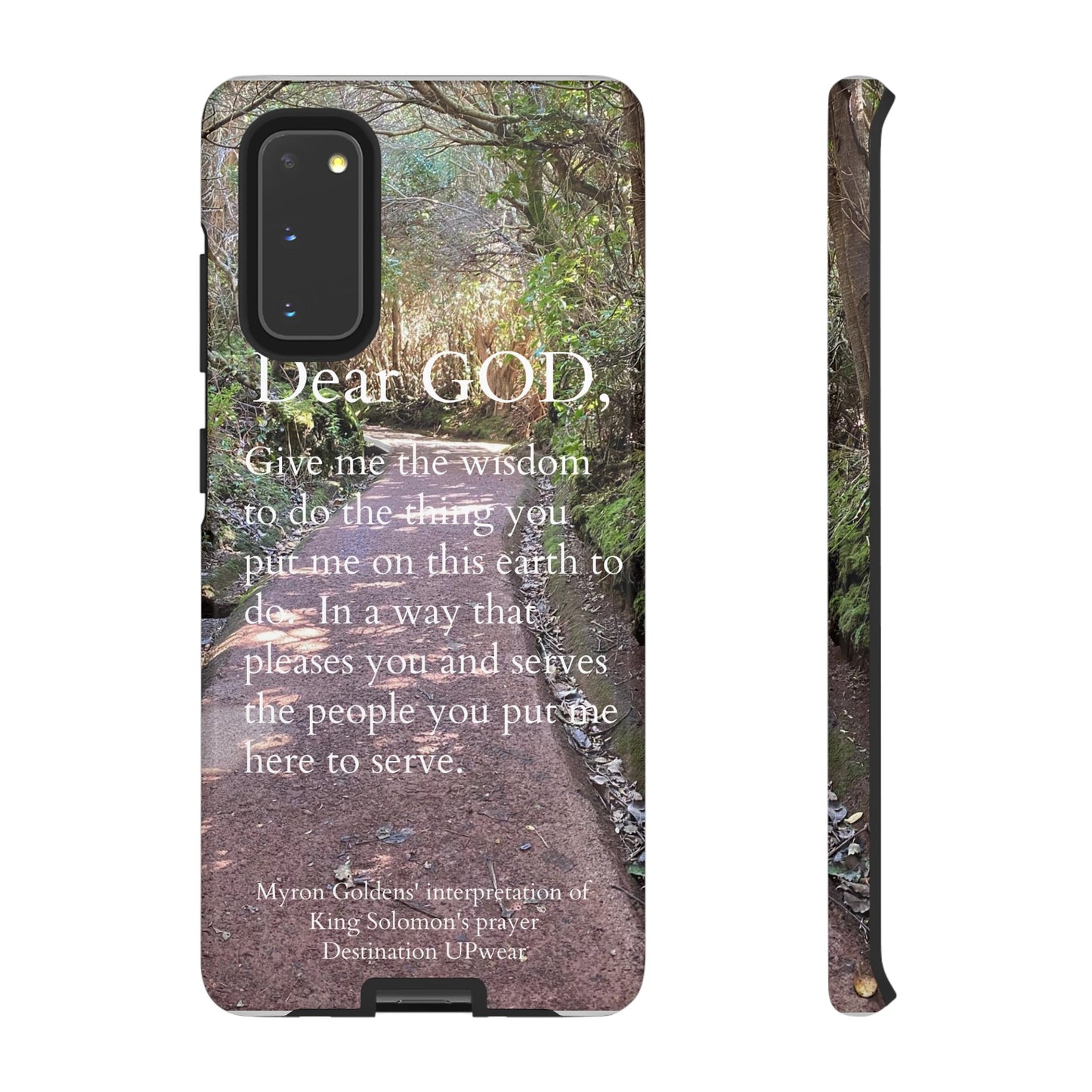 King Solomon's Prayer Costa Rica Tough Iphone Cases