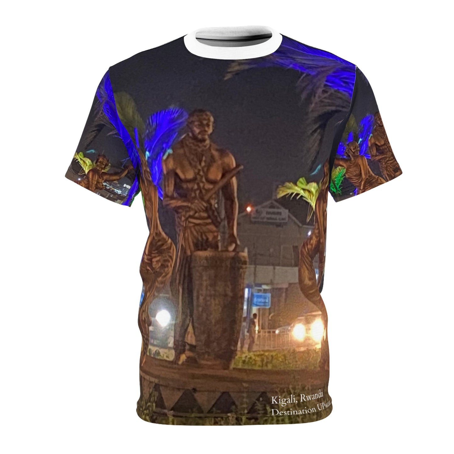 Kingali, Rwanda Unisex Cut & Sew Tee (AOP)