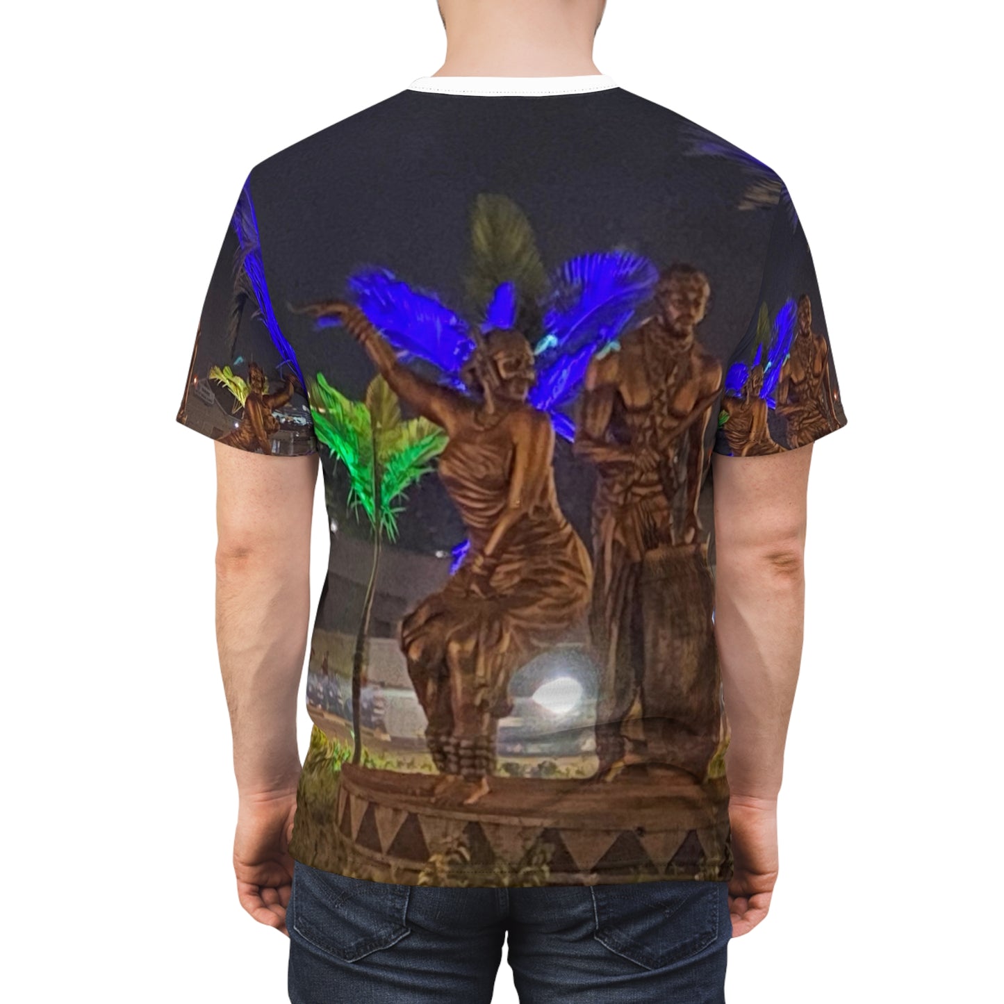 Kingali, Rwanda Unisex Cut & Sew Tee (AOP)