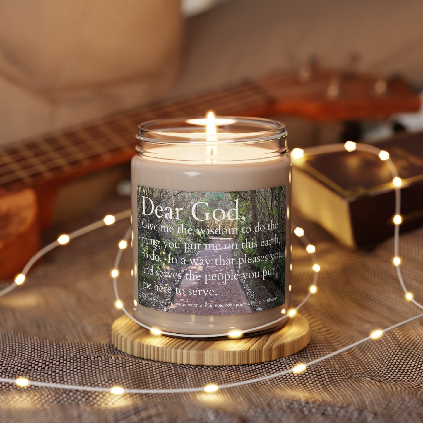 King Solomon's Prayer Scented Soy Candle, 9oz
