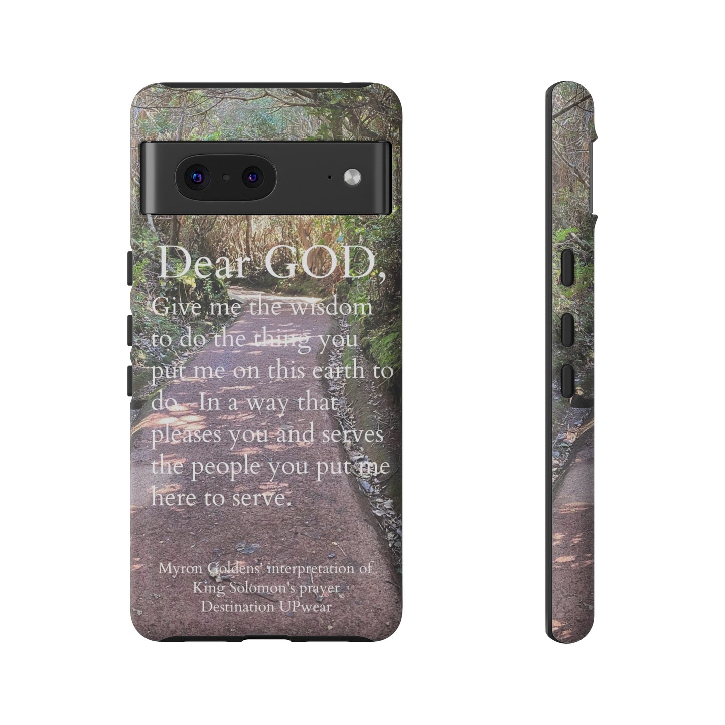 King Solomon's Prayer Costa Rica Tough Iphone Cases
