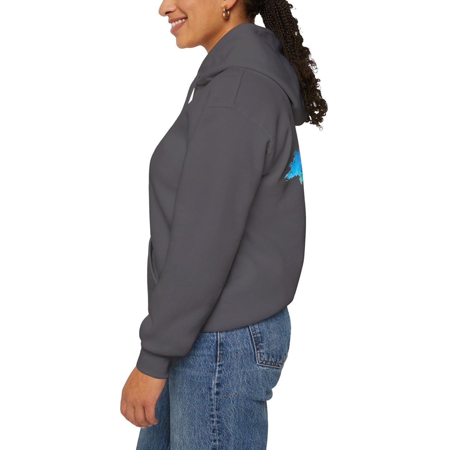"Urban Pulse" Quincy Conwell From the Abstract Jazz Series Hooded Sweatshirt