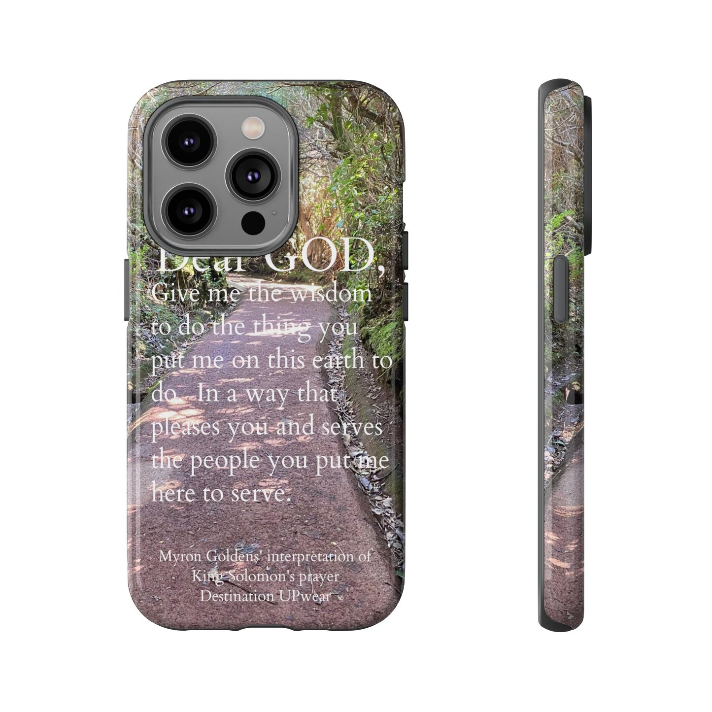 King Solomon's Prayer Costa Rica Tough Iphone Cases