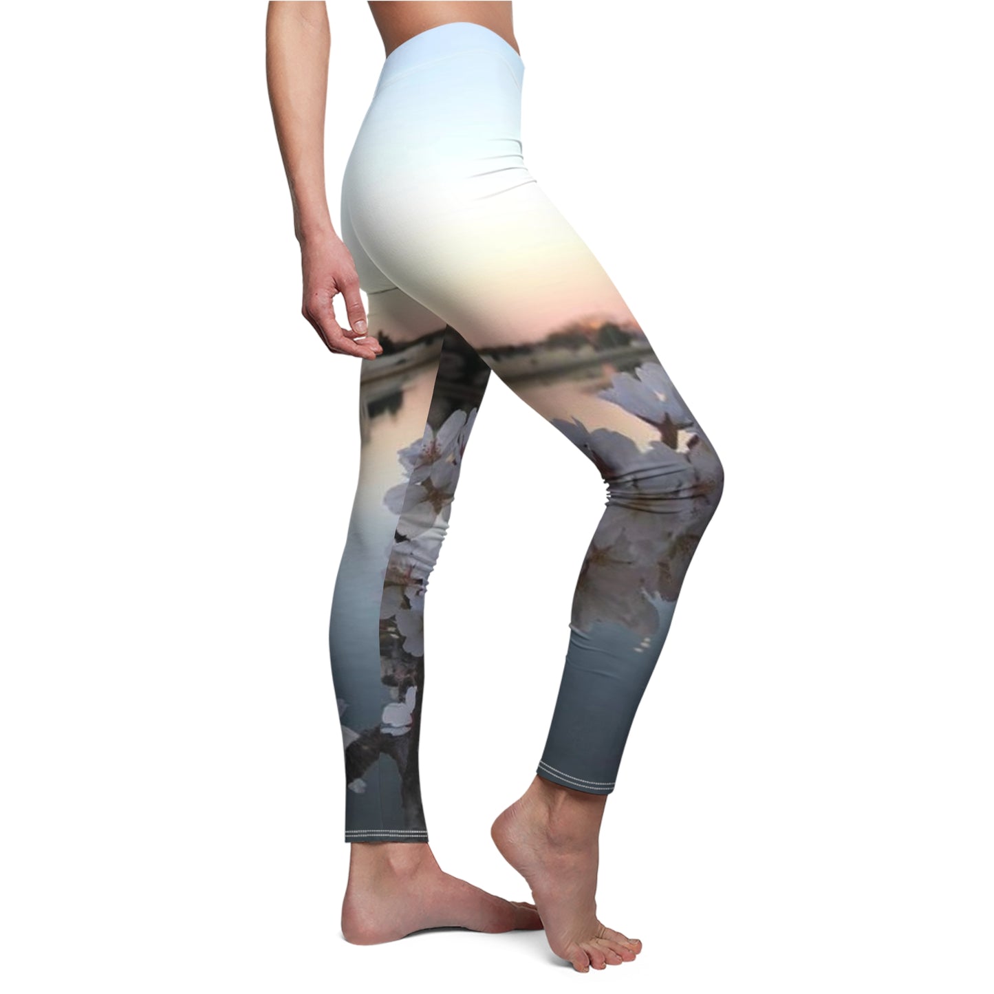 Washington, DC Women's Cut & Sew Casual Leggings (AOP)
