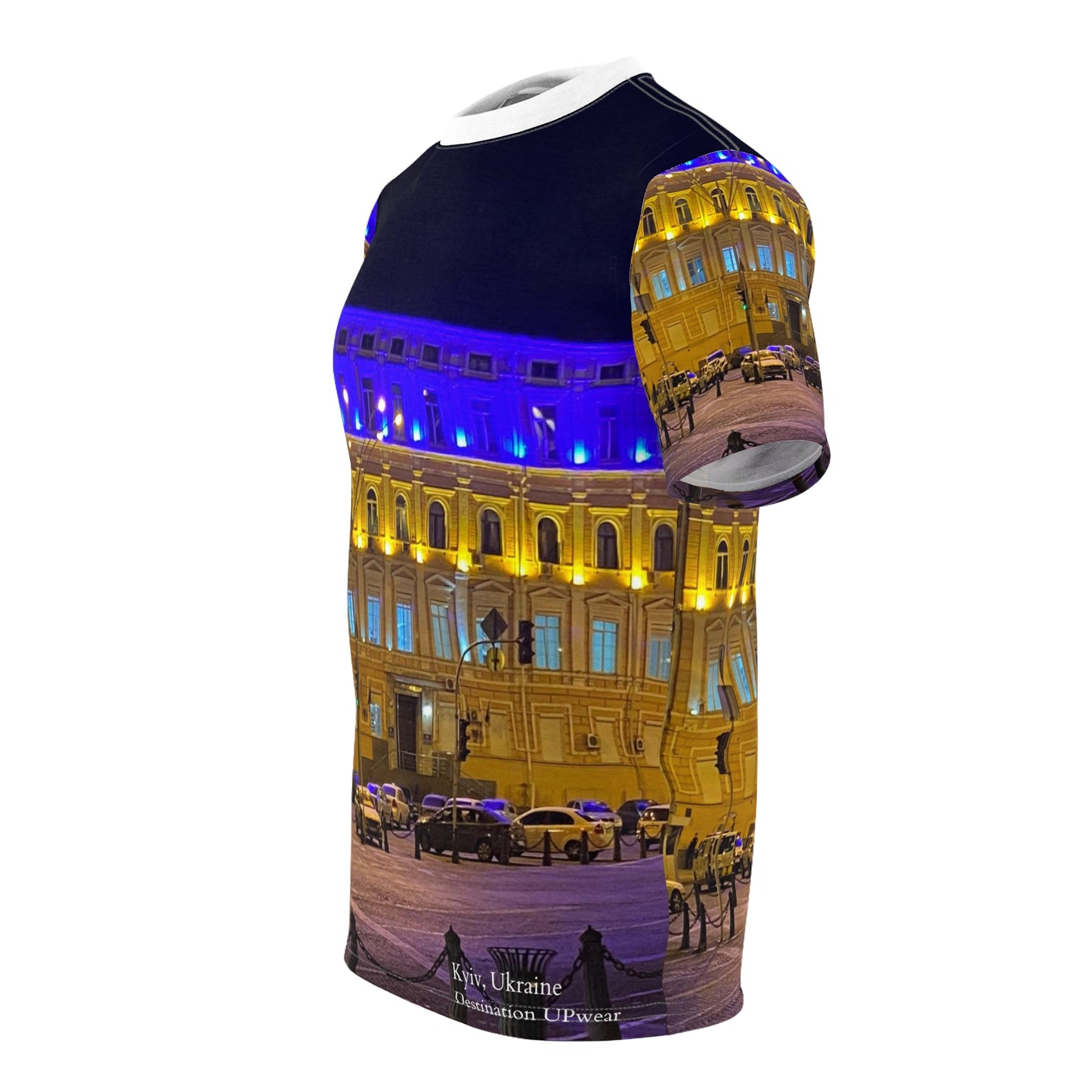 Kyiv, Ukraine Unisex Cut & Sew Tee (AOP)