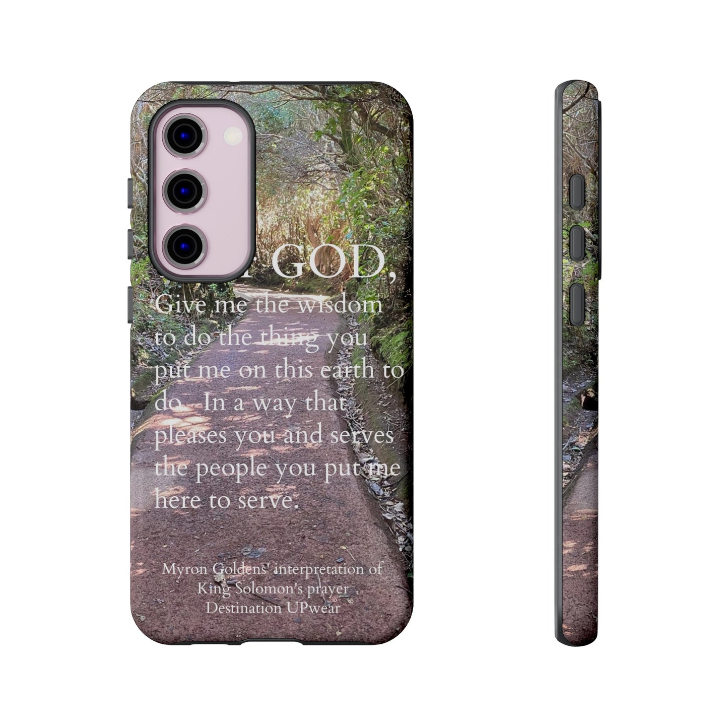 King Solomon's Prayer Costa Rica Tough Iphone Cases