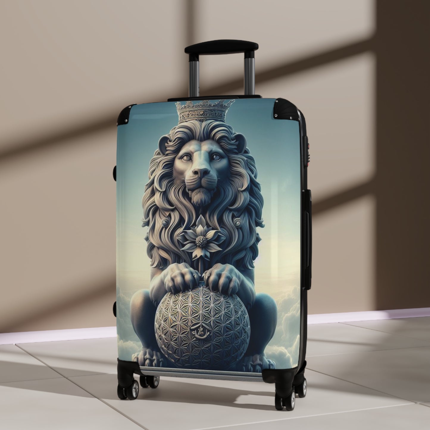 The Guardian of the Flower of Life Suitcase
