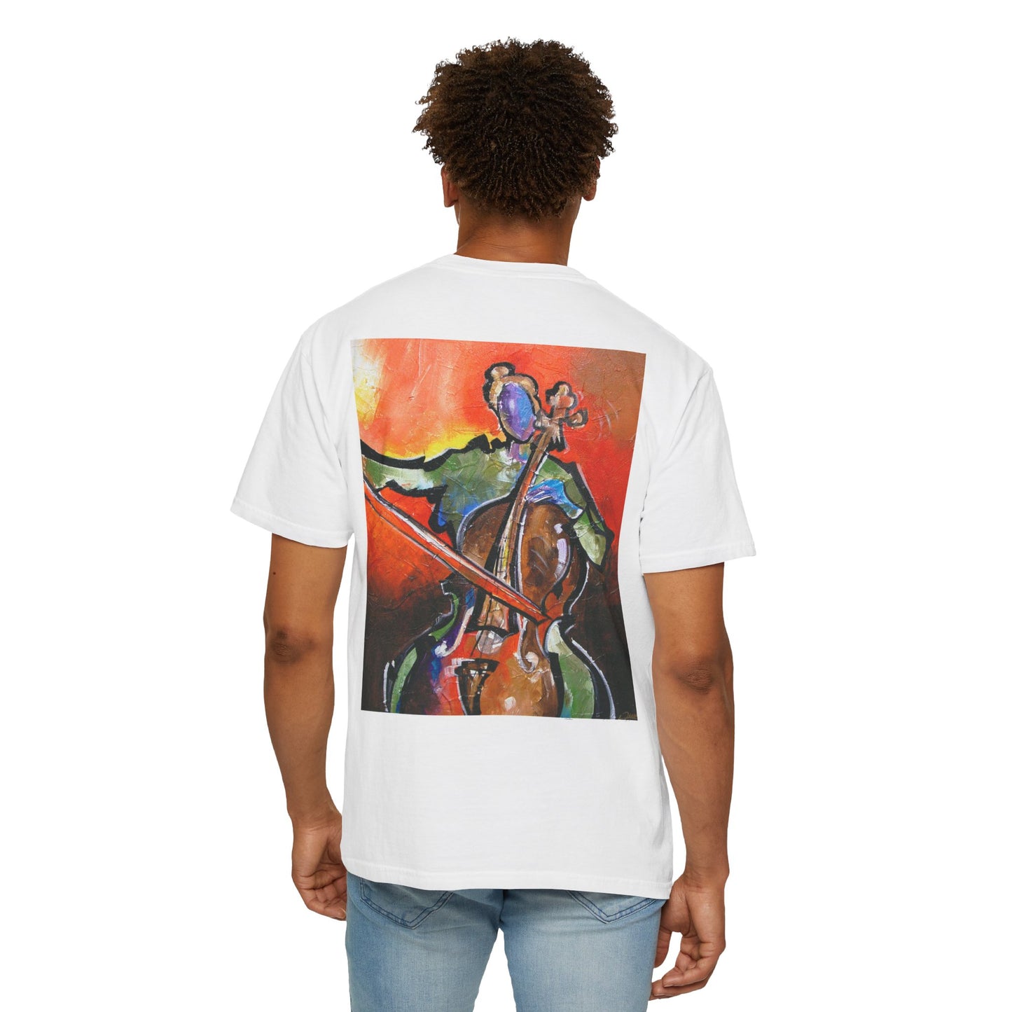 “Chello” Abstract Jazz art by Quincy Conwell