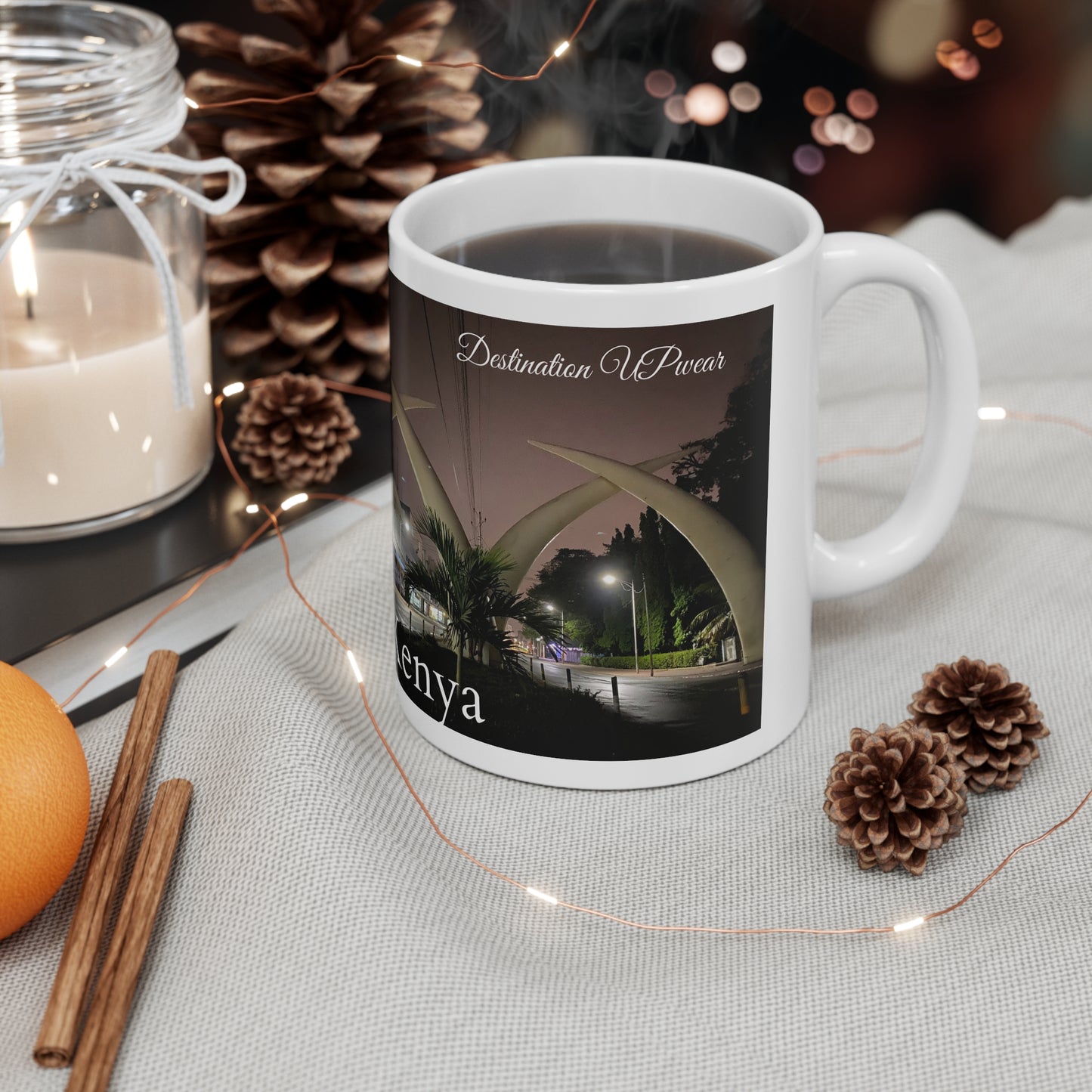 Mombasa, Kenya Ceramic Mug 11oz