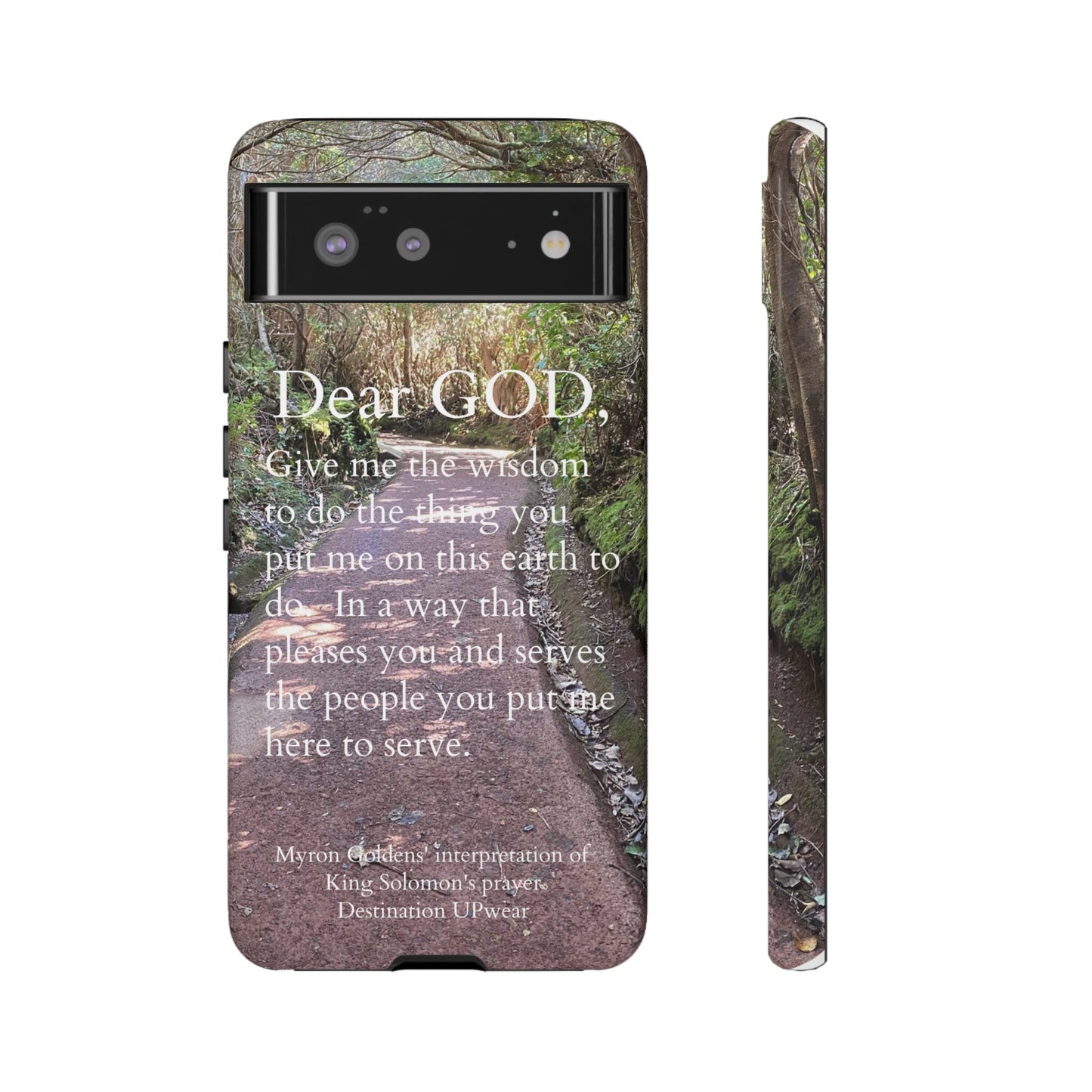 King Solomon's Prayer Costa Rica Tough Iphone Cases