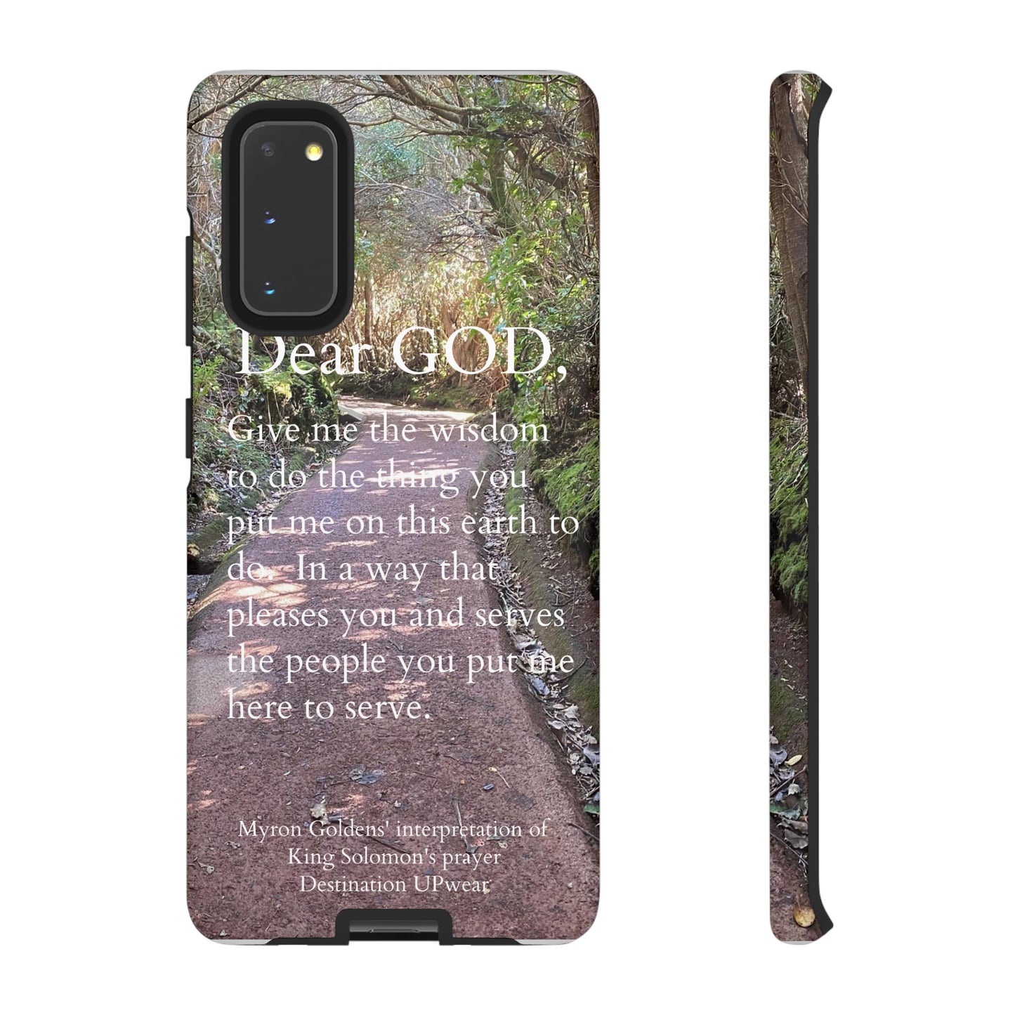 King Solomon's Prayer Costa Rica Tough Iphone Cases