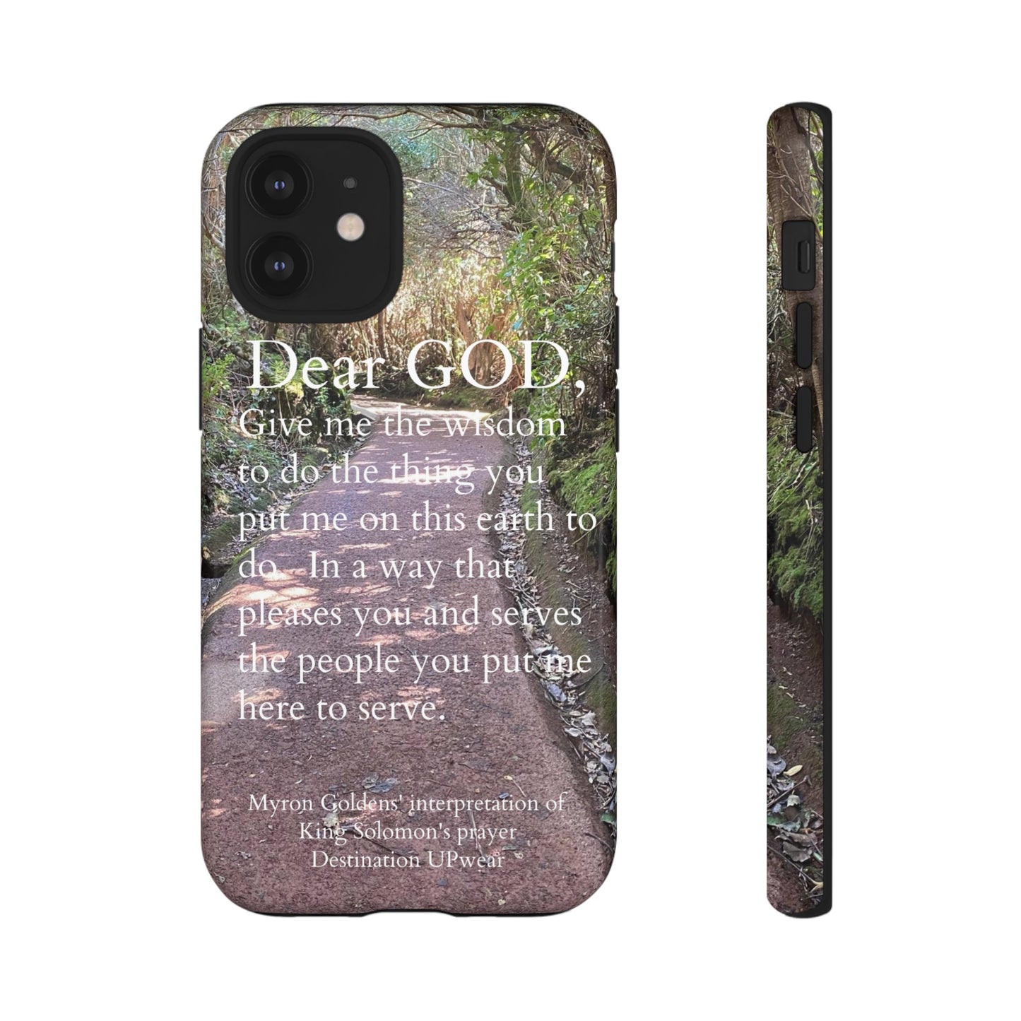 King Solomon's Prayer Costa Rica Tough Iphone Cases