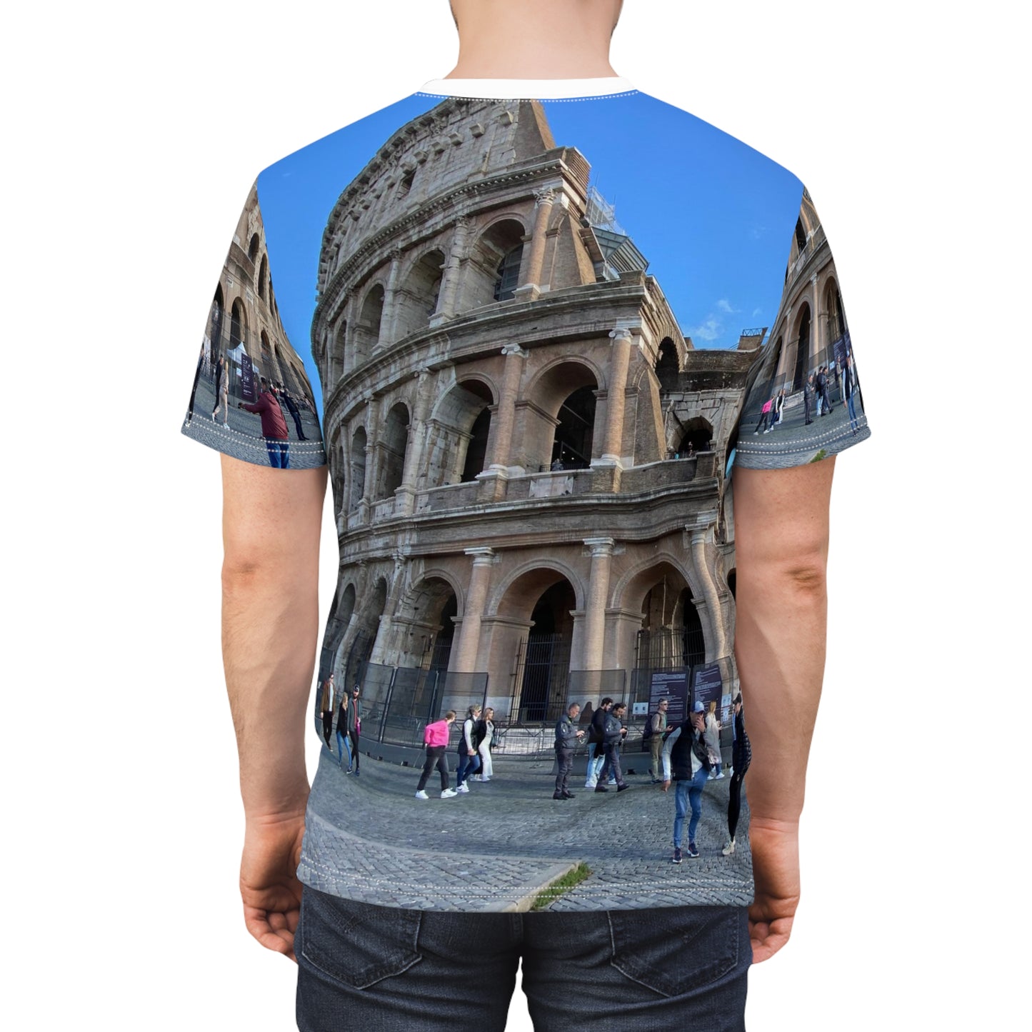 Rome, Italy  Unisex Cut & Sew Tee (AOP)