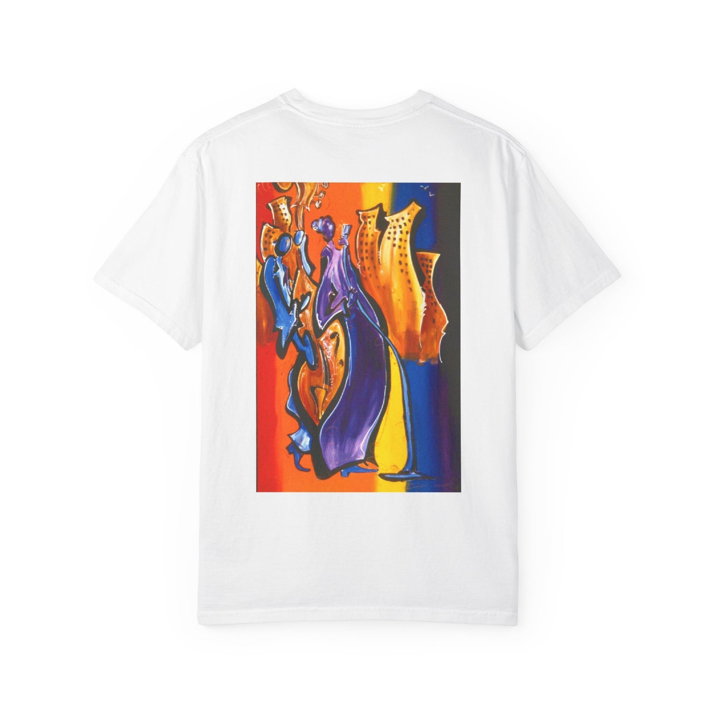 “City Serenade” Abstract Jazz art by Quincy Conwell