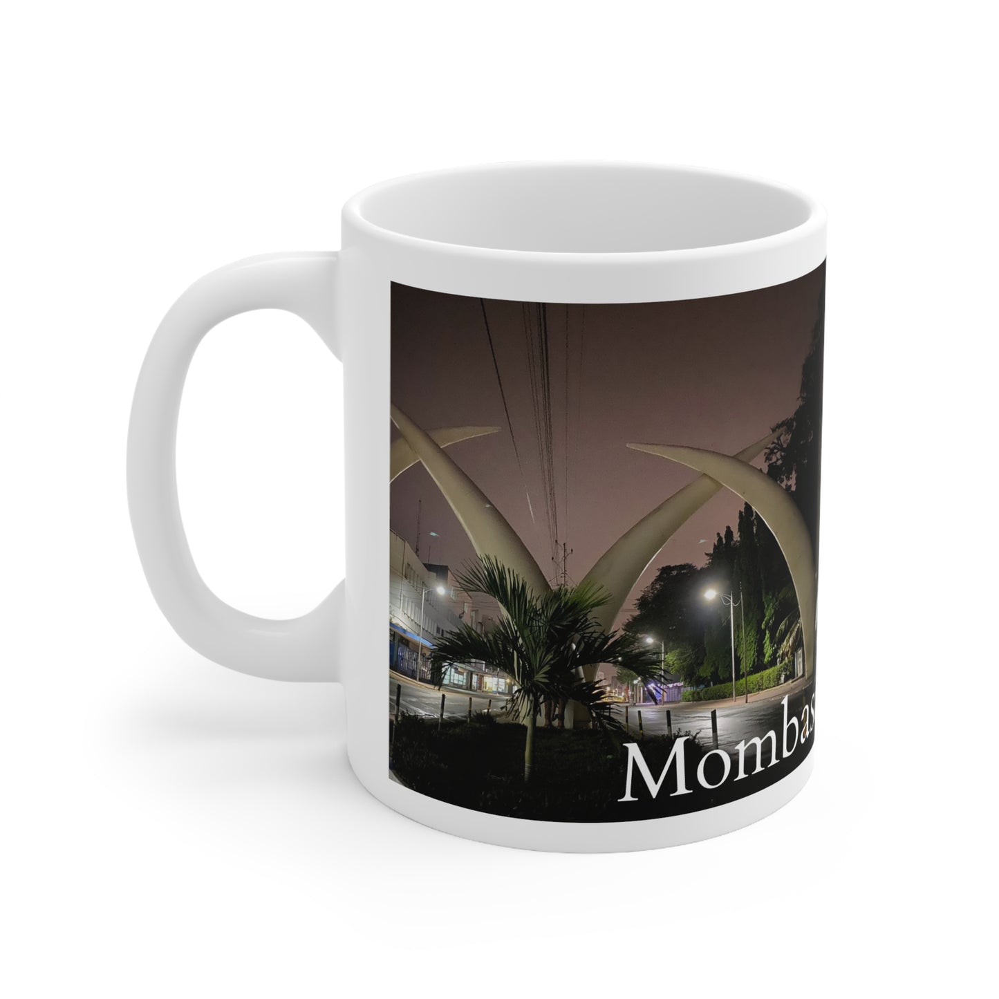 Mombasa, Kenya Ceramic Mug 11oz