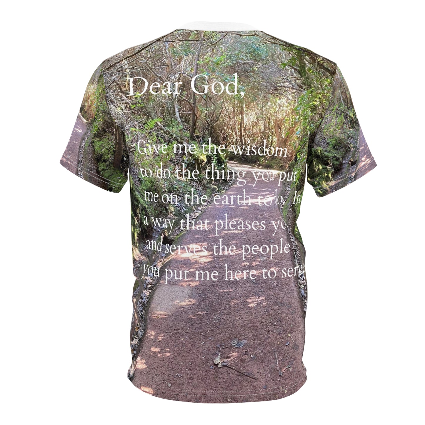 King Solomons Prayer, Costa Rica Unisex Cut & Sew Tee (AOP)
