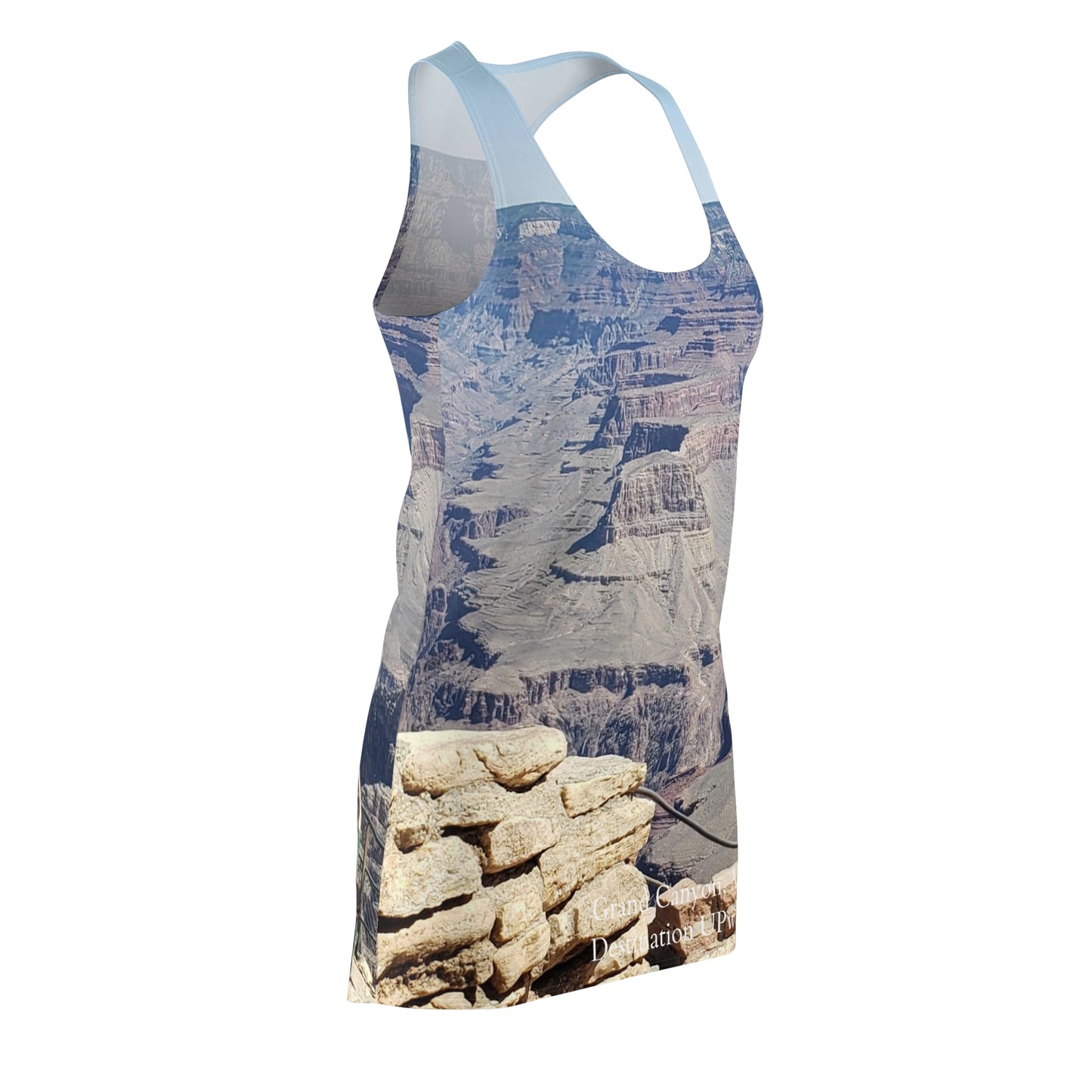 Grand Canyon, Arizona USA Women's Cut & Sew Racerback Dress (AOP)