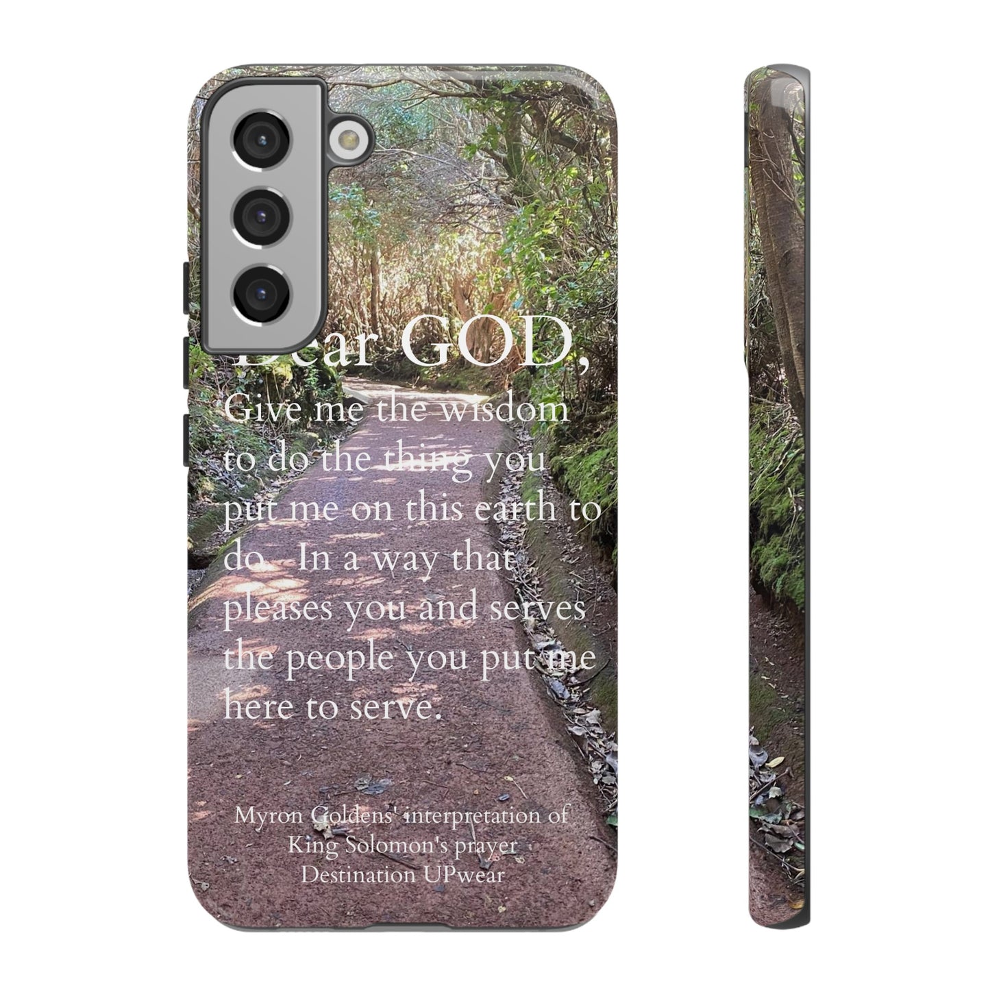 King Solomon's Prayer Costa Rica Tough Iphone Cases