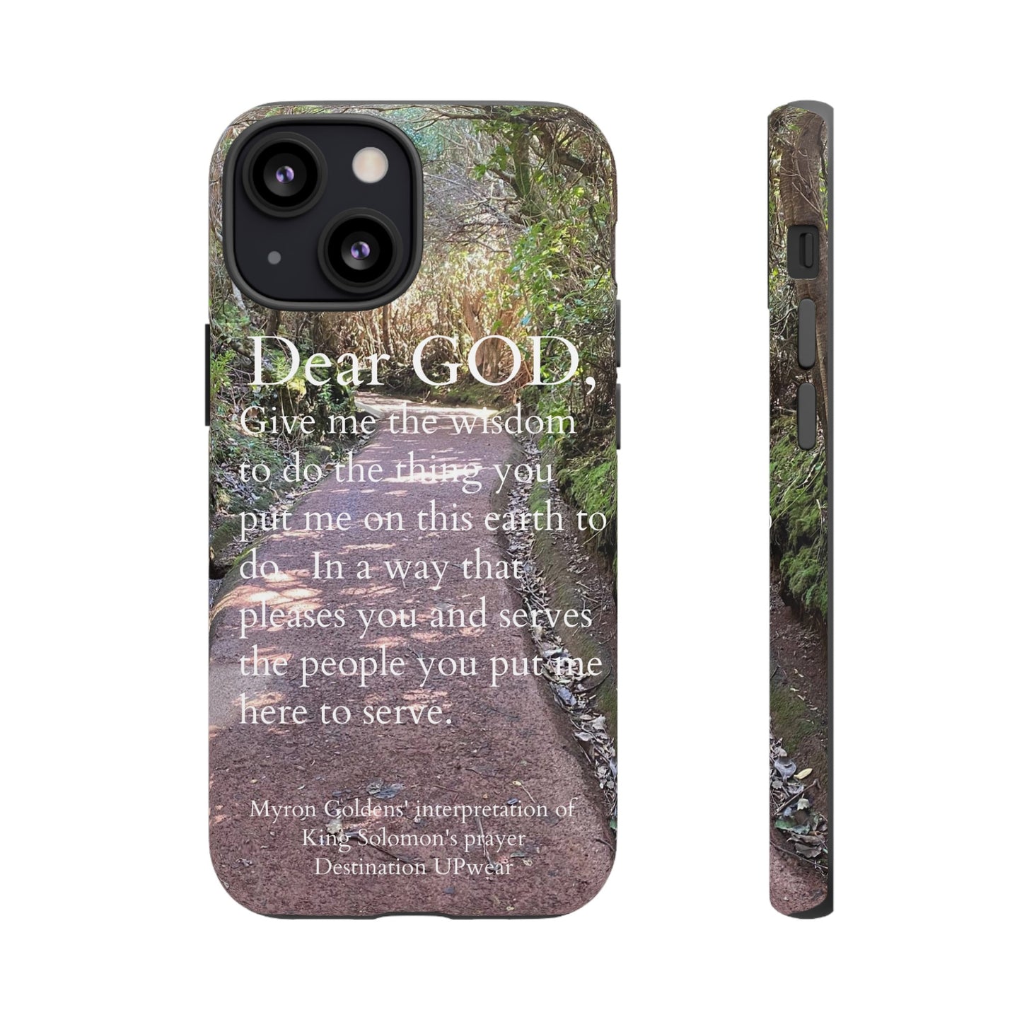 King Solomon's Prayer Costa Rica Tough Iphone Cases