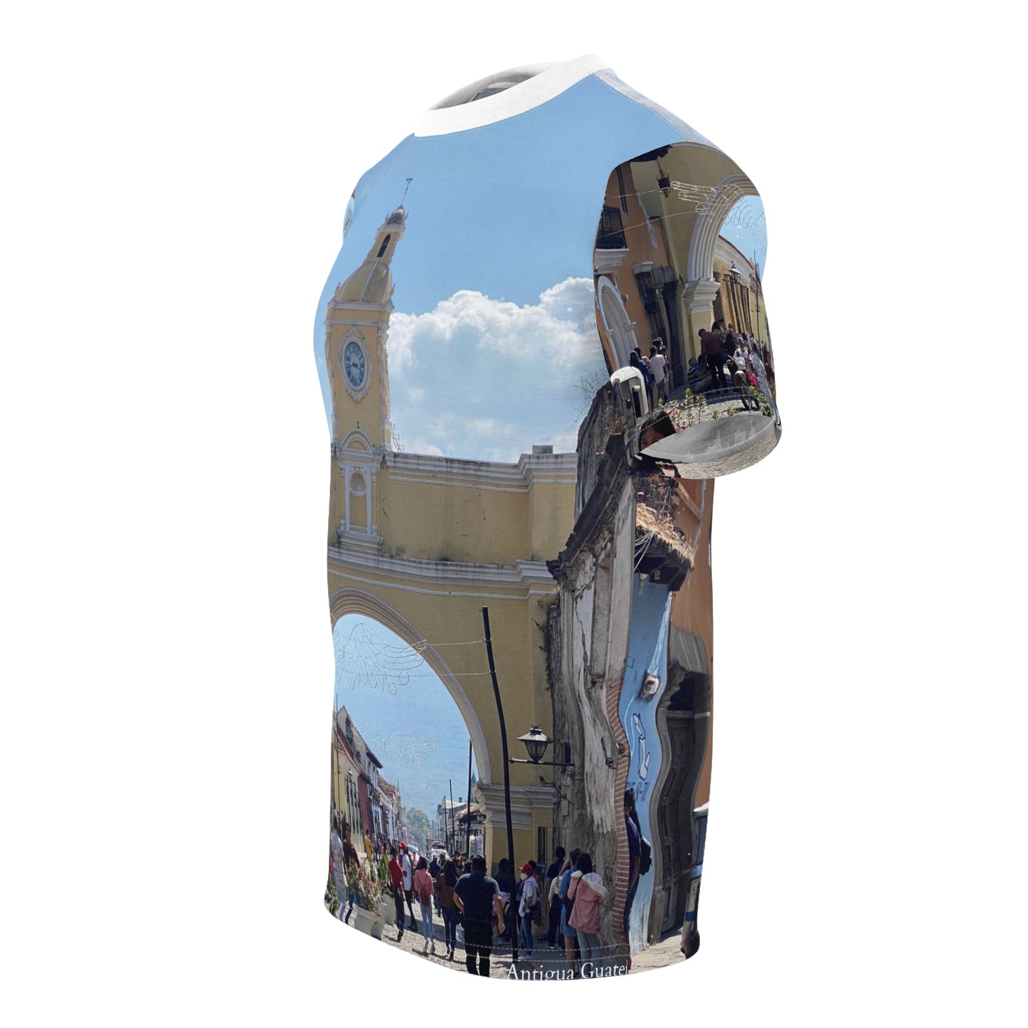 Antigua Guatemala  Unisex Cut & Sew Tee (AOP)