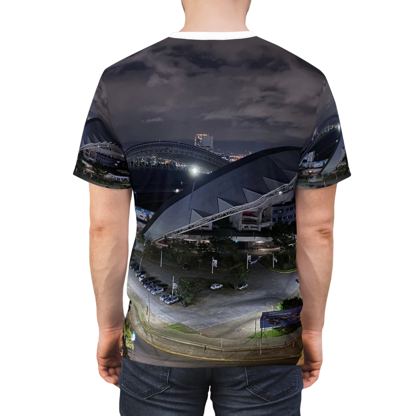 San Jose Costa Rica Unisex Cut & Sew Tee (AOP)