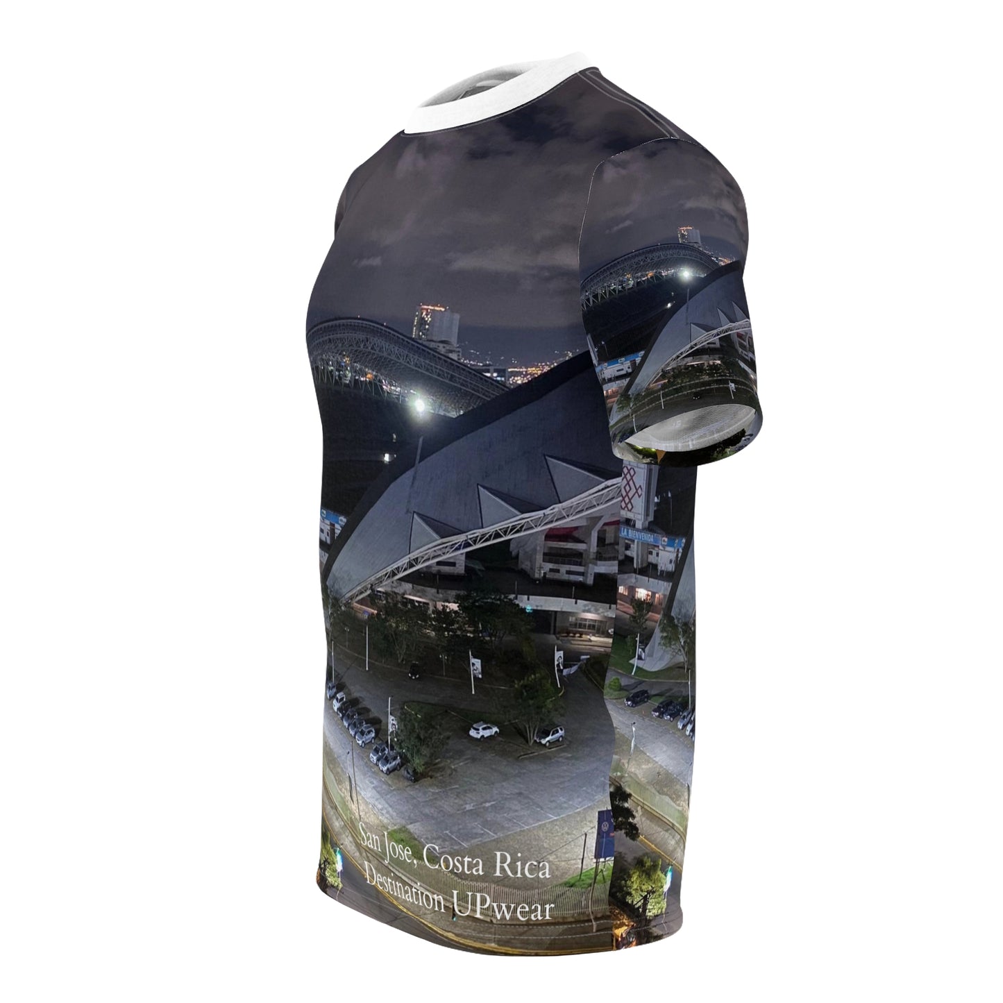San Jose Costa Rica Unisex Cut & Sew Tee (AOP)