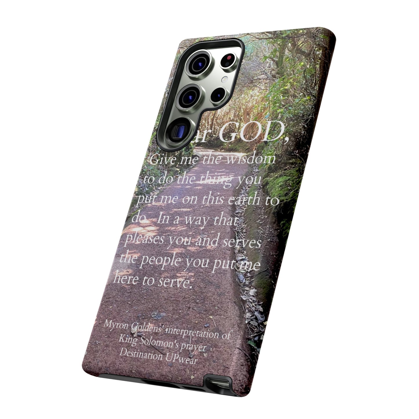 King Solomon's Prayer Costa Rica Tough Iphone Cases