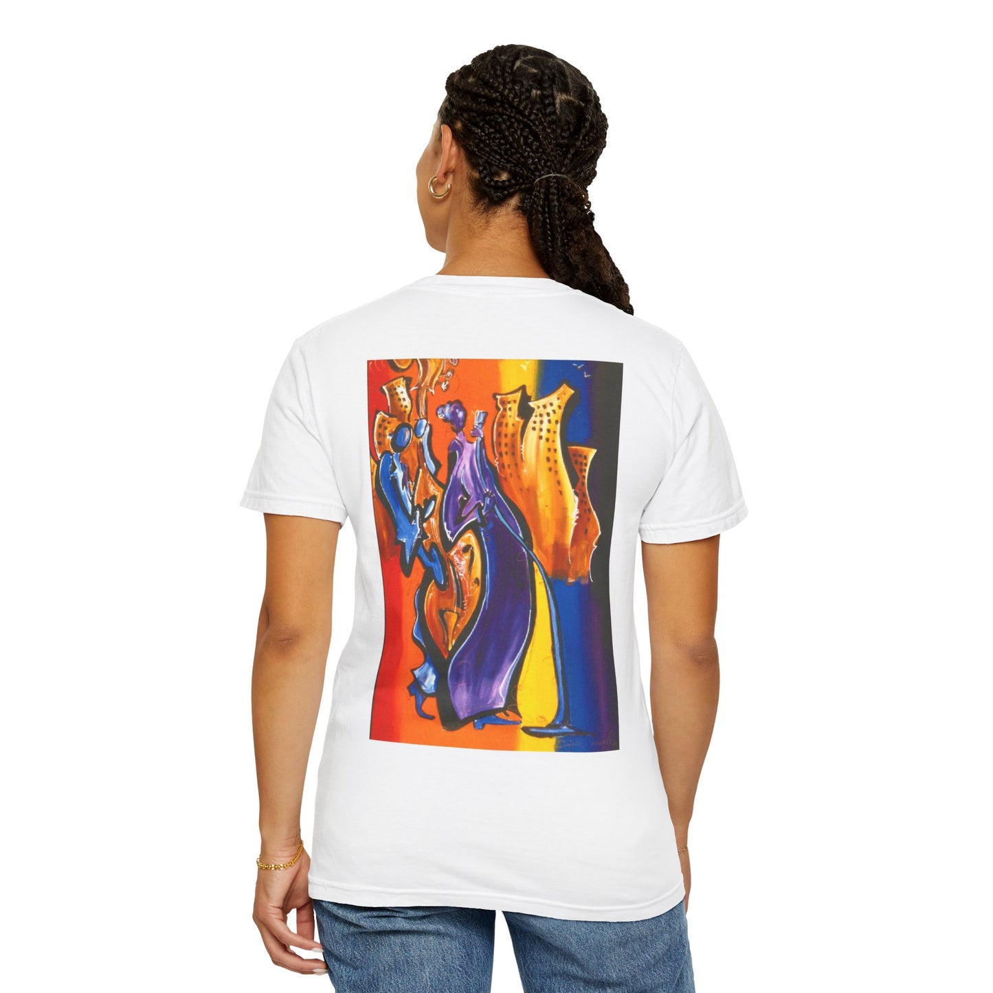 “City Serenade” Abstract Jazz art by Quincy Conwell
