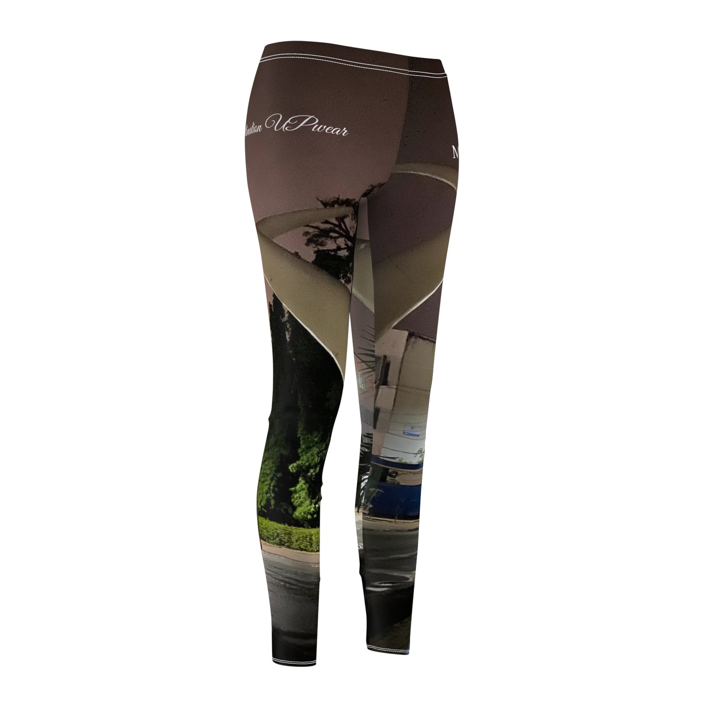 Mombasa, Kenya  Women's Cut & Sew Casual Leggings (AOP)