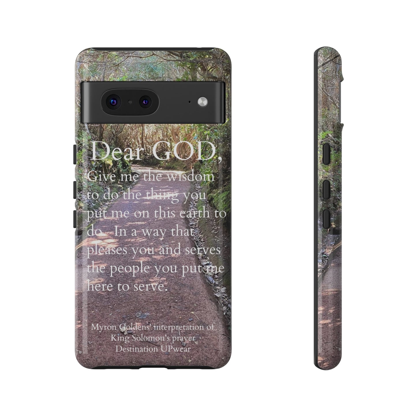 King Solomon's Prayer Costa Rica Tough Iphone Cases