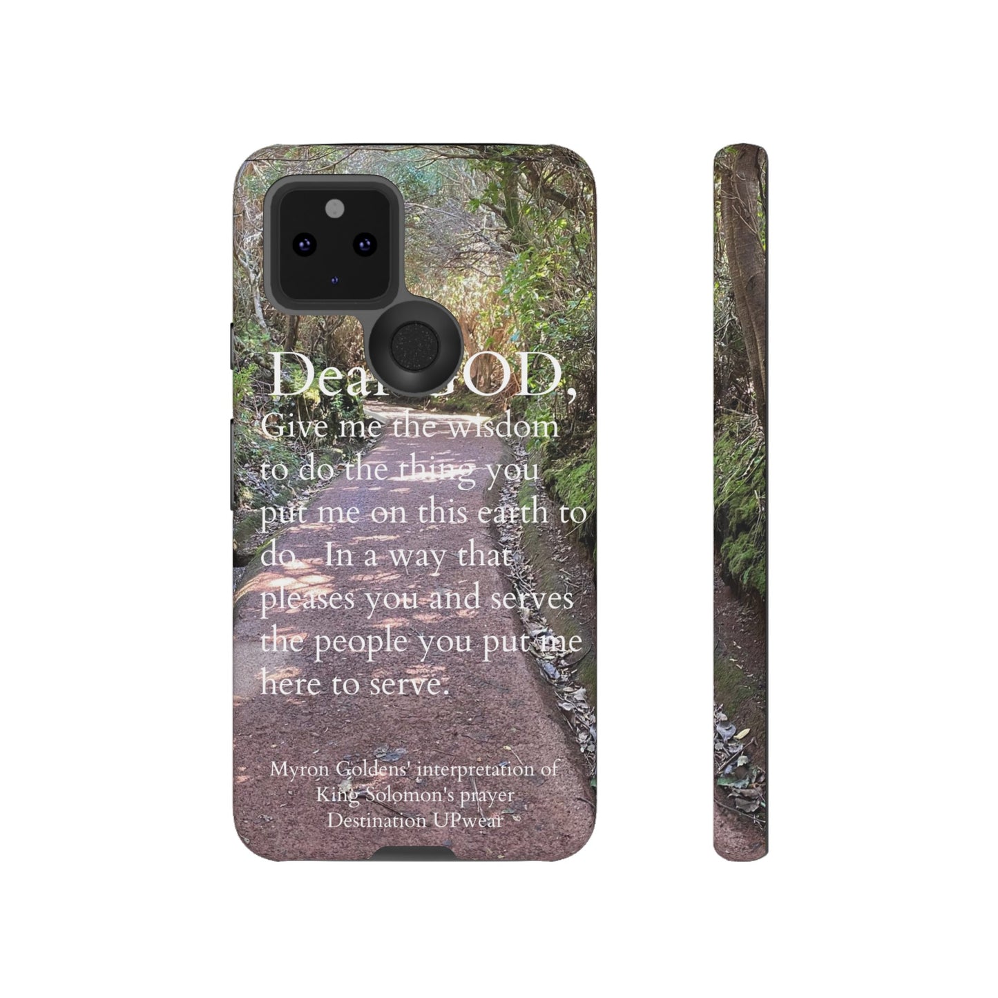 King Solomon's Prayer Costa Rica Tough Iphone Cases