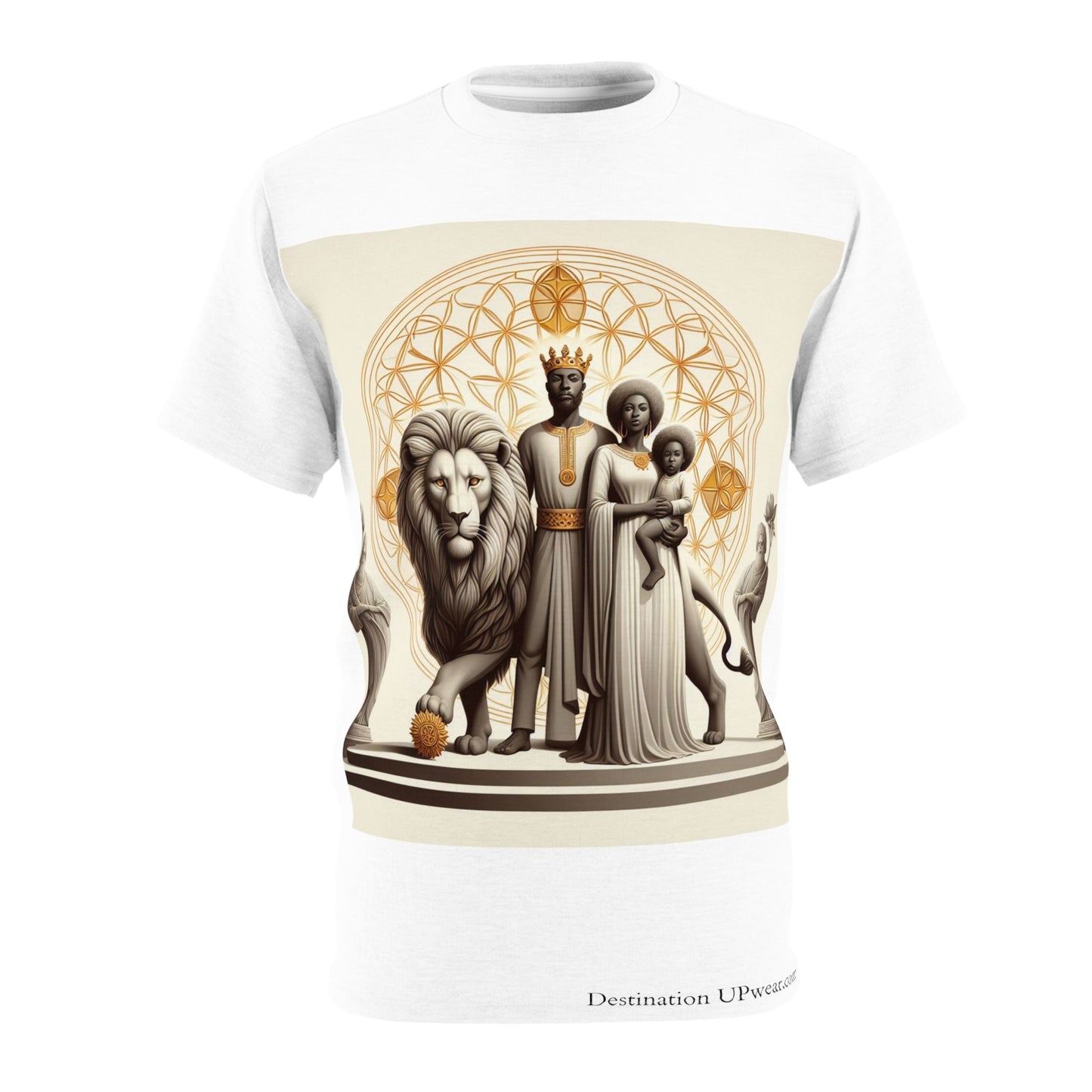 Lion Of Life Unisex Cut & Sew Tee (AOP)