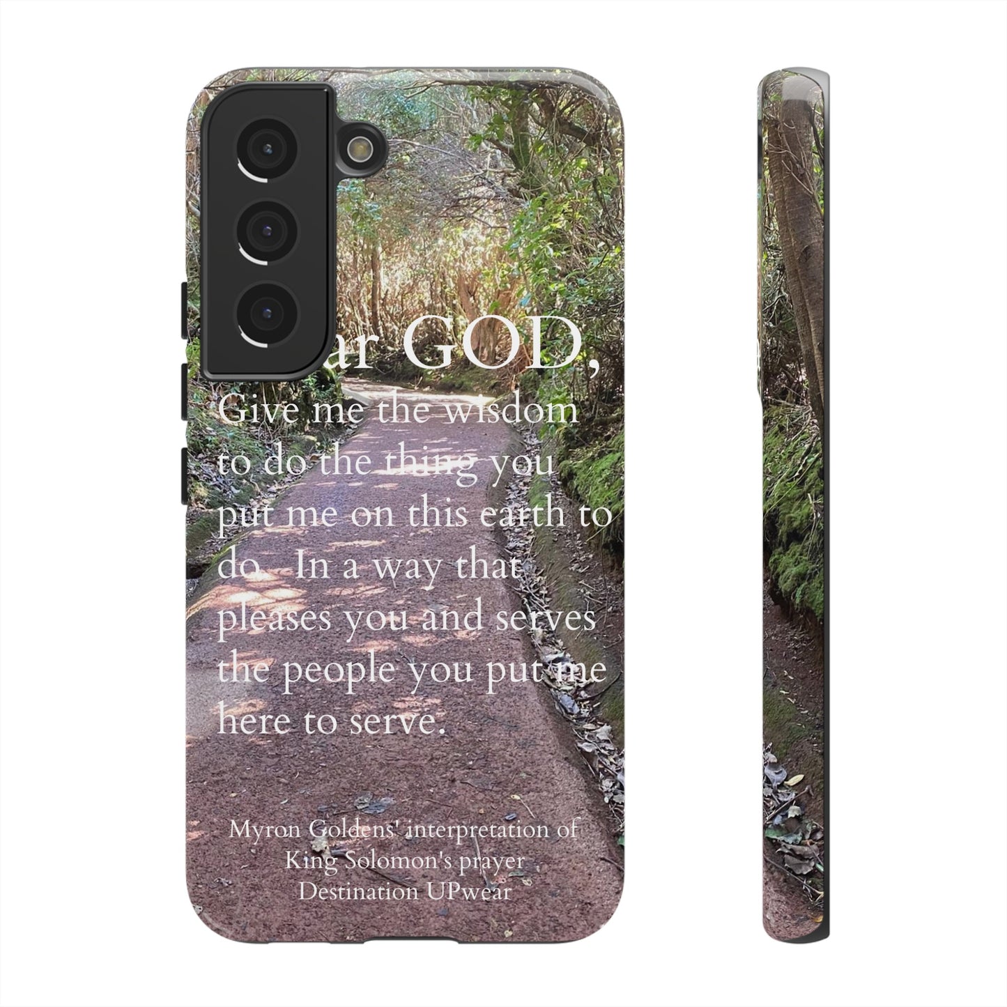 King Solomon's Prayer Costa Rica Tough Iphone Cases
