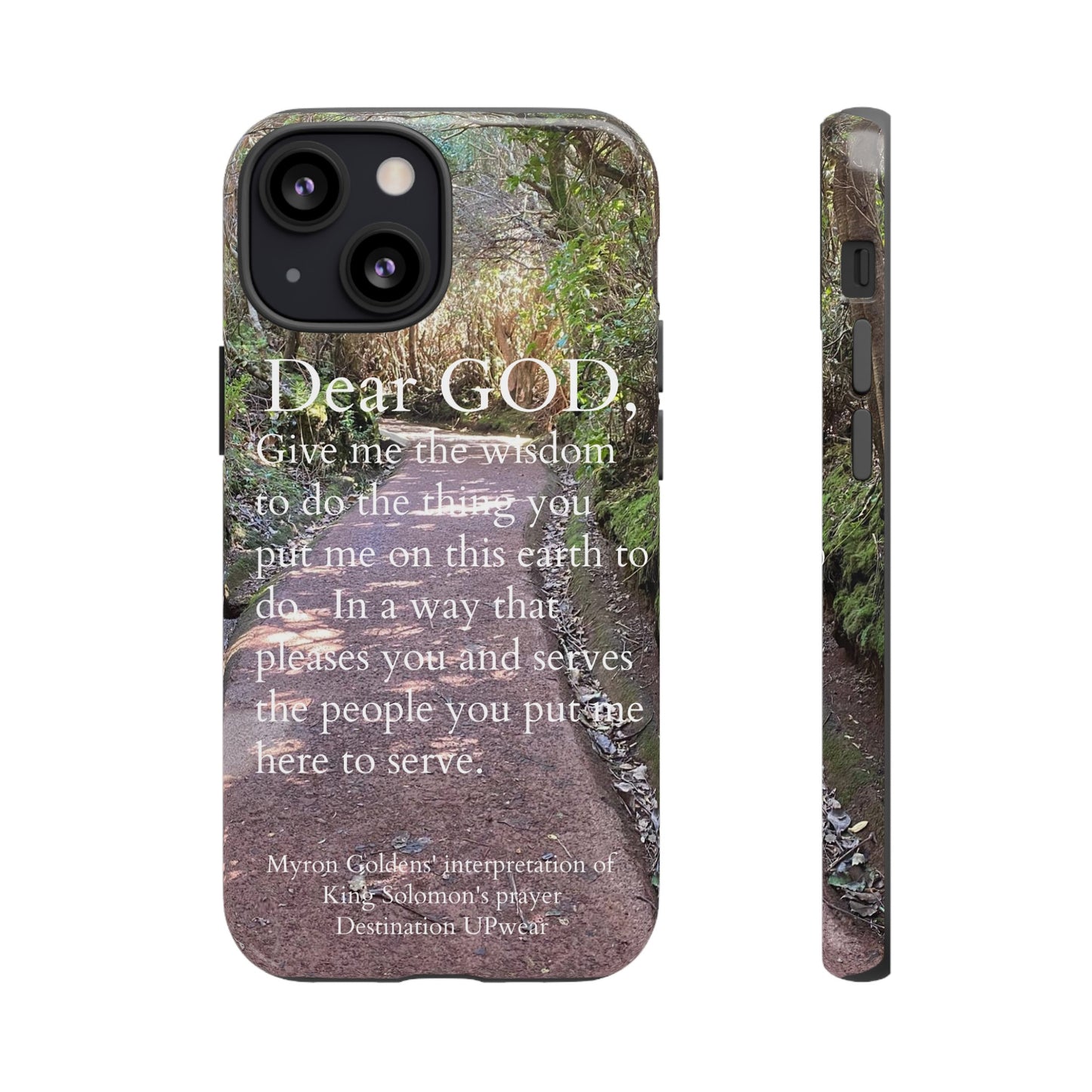 King Solomon's Prayer Costa Rica Tough Iphone Cases