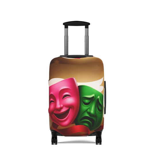 Traveling Actor Theatrical Luggage Cover, Travel Bag Protector for Actors, Drama Gift, Stage Play Accessory, Unique Travel Gear