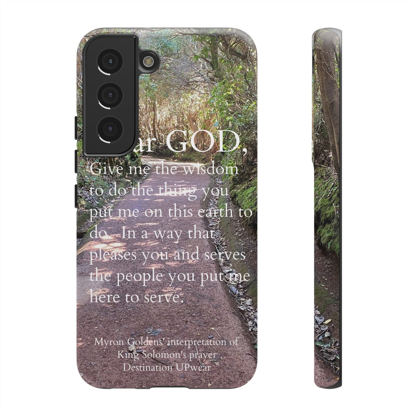 King Solomon's Prayer Costa Rica Tough Iphone Cases