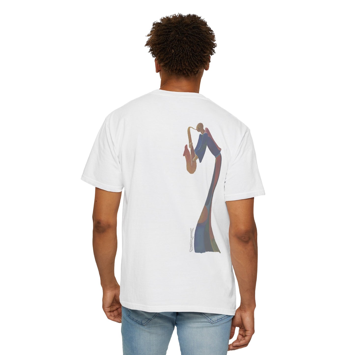 “Saxophone Serenade” Solo Collection Abstract Jazz art by Quincy Conwell