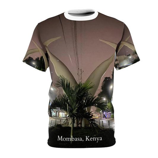 Mombasa, Kenya Unisex Cut & Sew Tee (AOP)