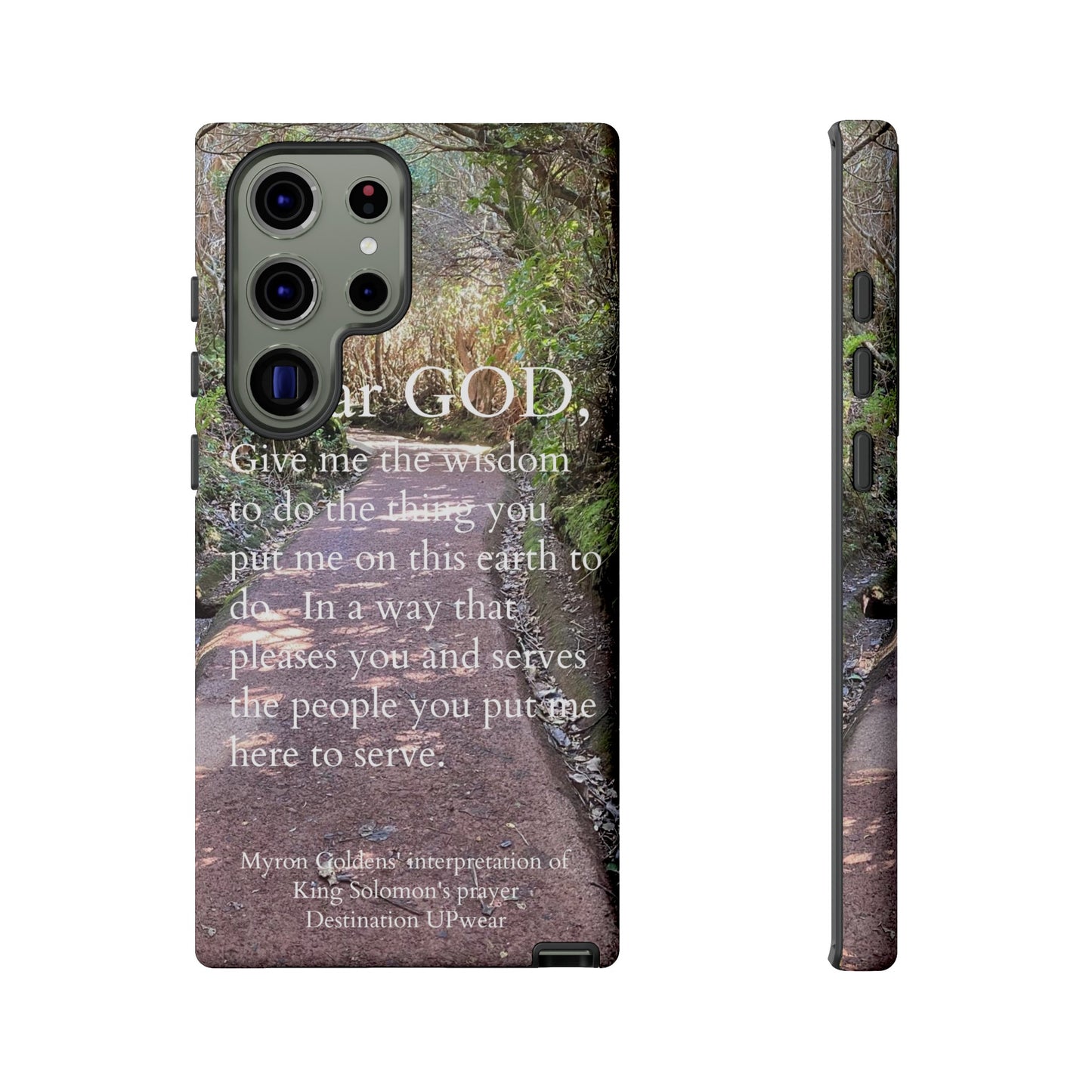 King Solomon's Prayer Costa Rica Tough Iphone Cases