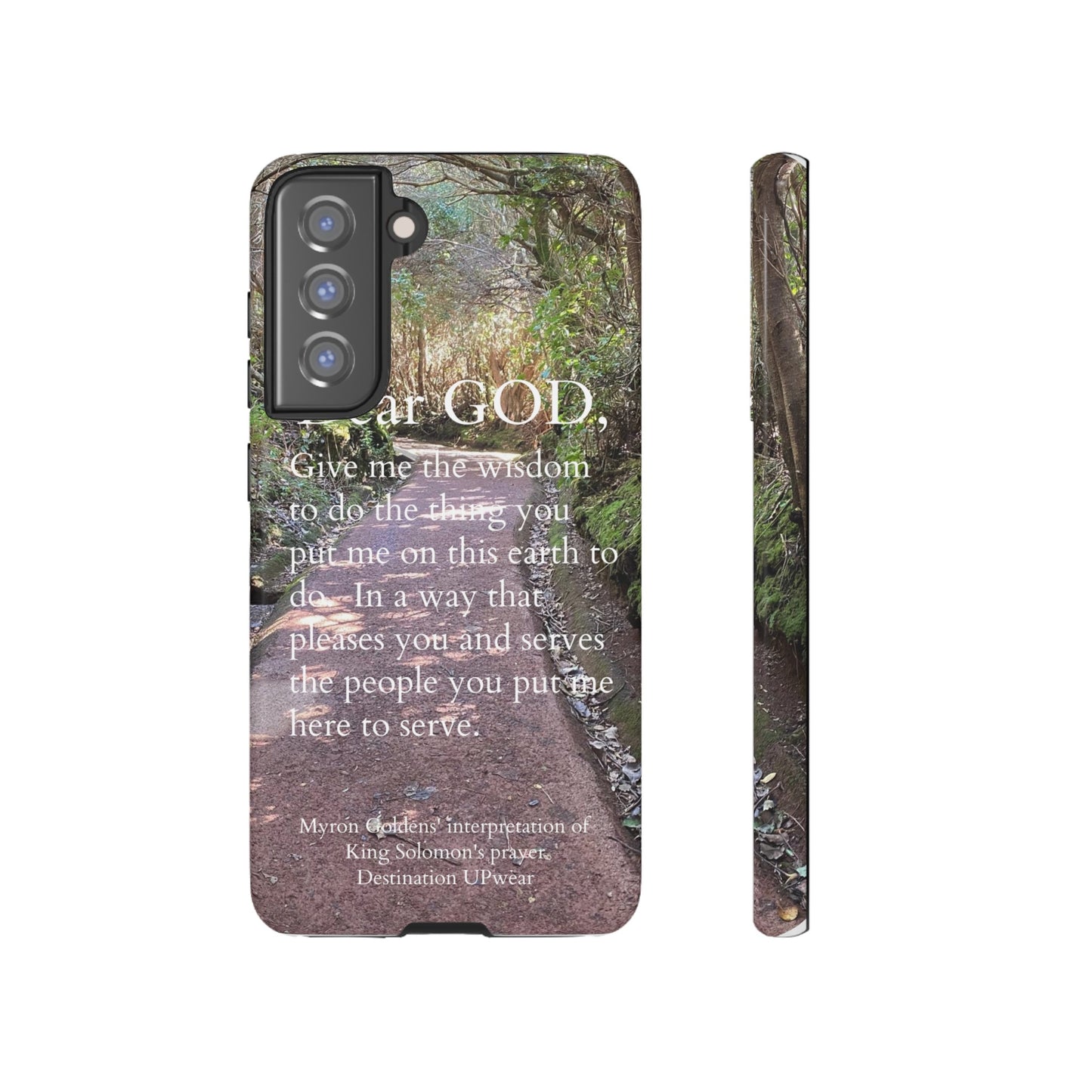 King Solomon's Prayer Costa Rica Tough Iphone Cases