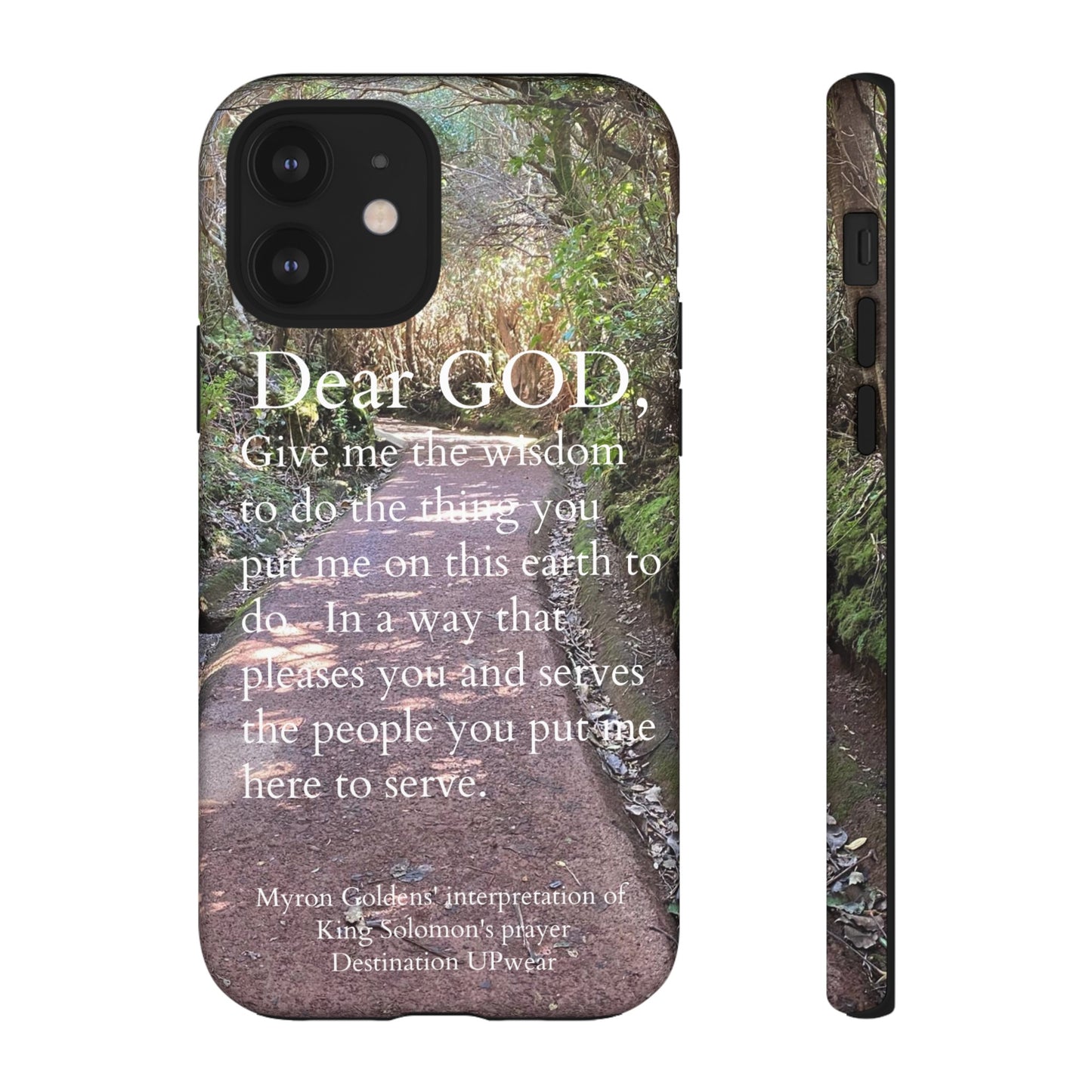 King Solomon's Prayer Costa Rica Tough Iphone Cases