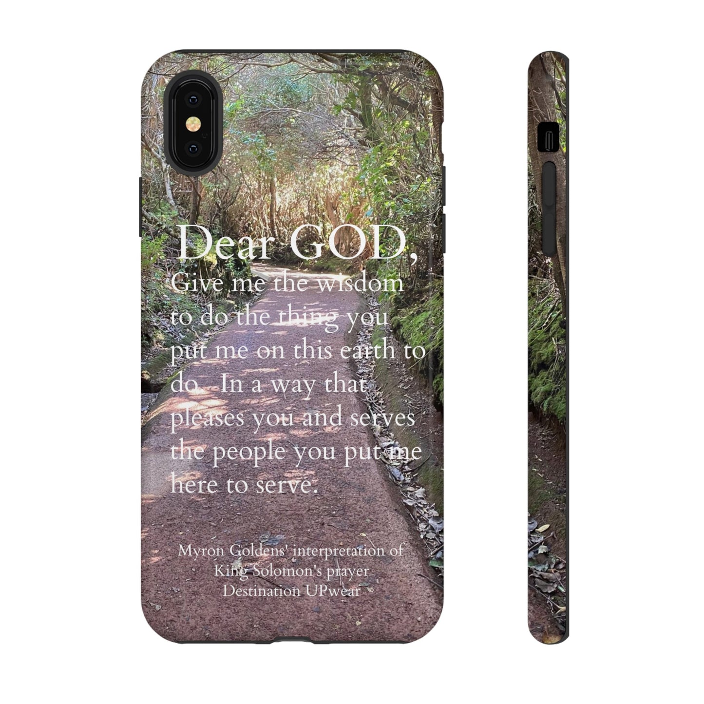 King Solomon's Prayer Costa Rica Tough Iphone Cases