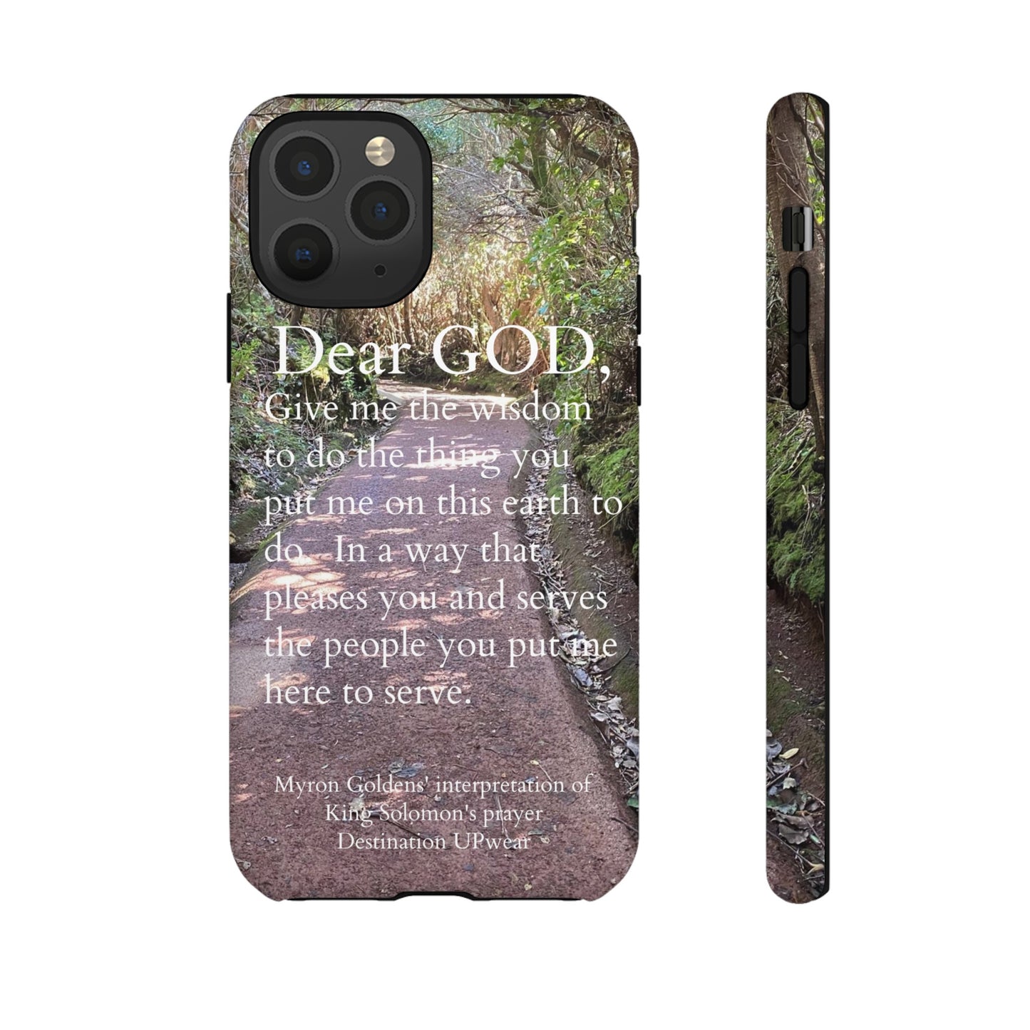 King Solomon's Prayer Costa Rica Tough Iphone Cases