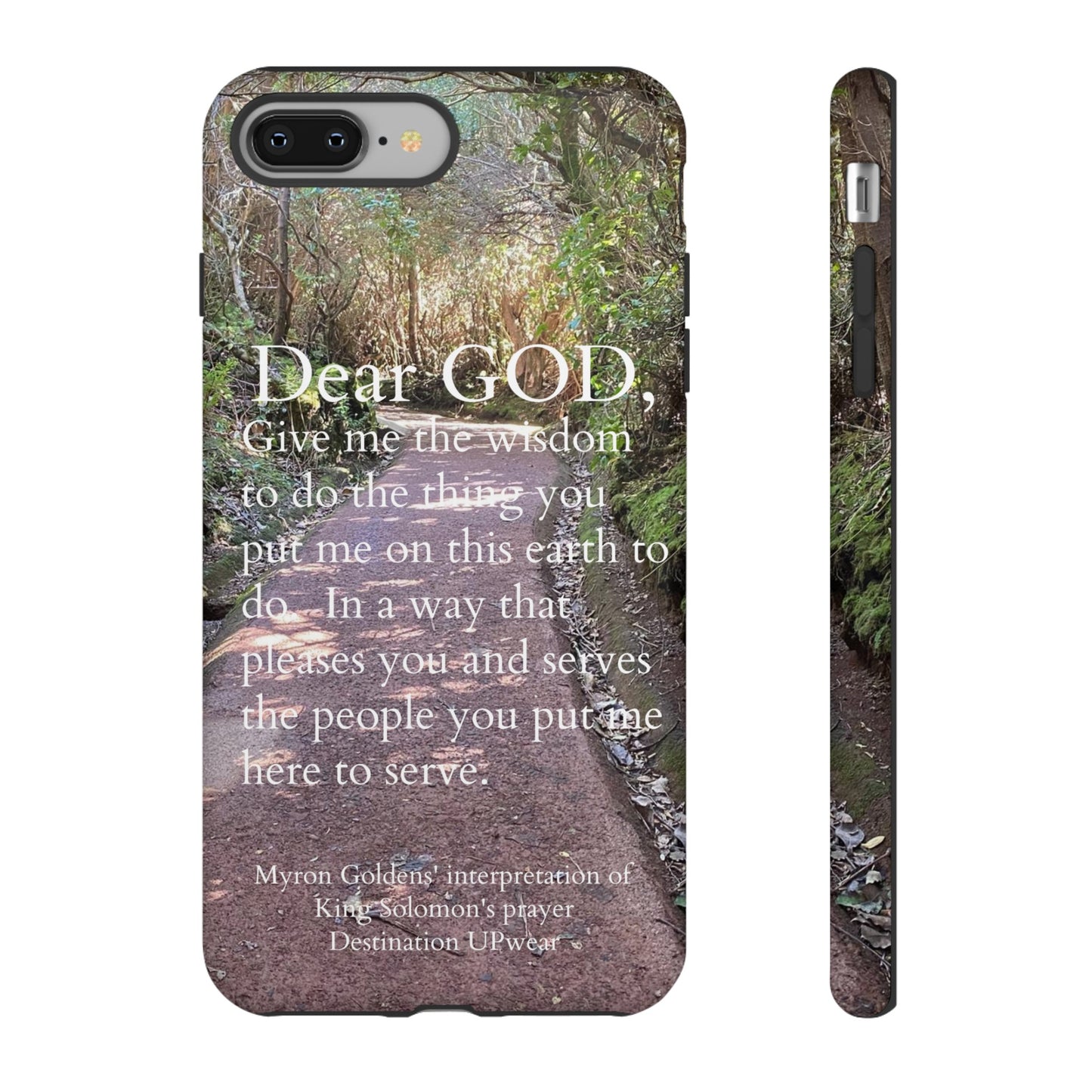 King Solomon's Prayer Costa Rica Tough Iphone Cases