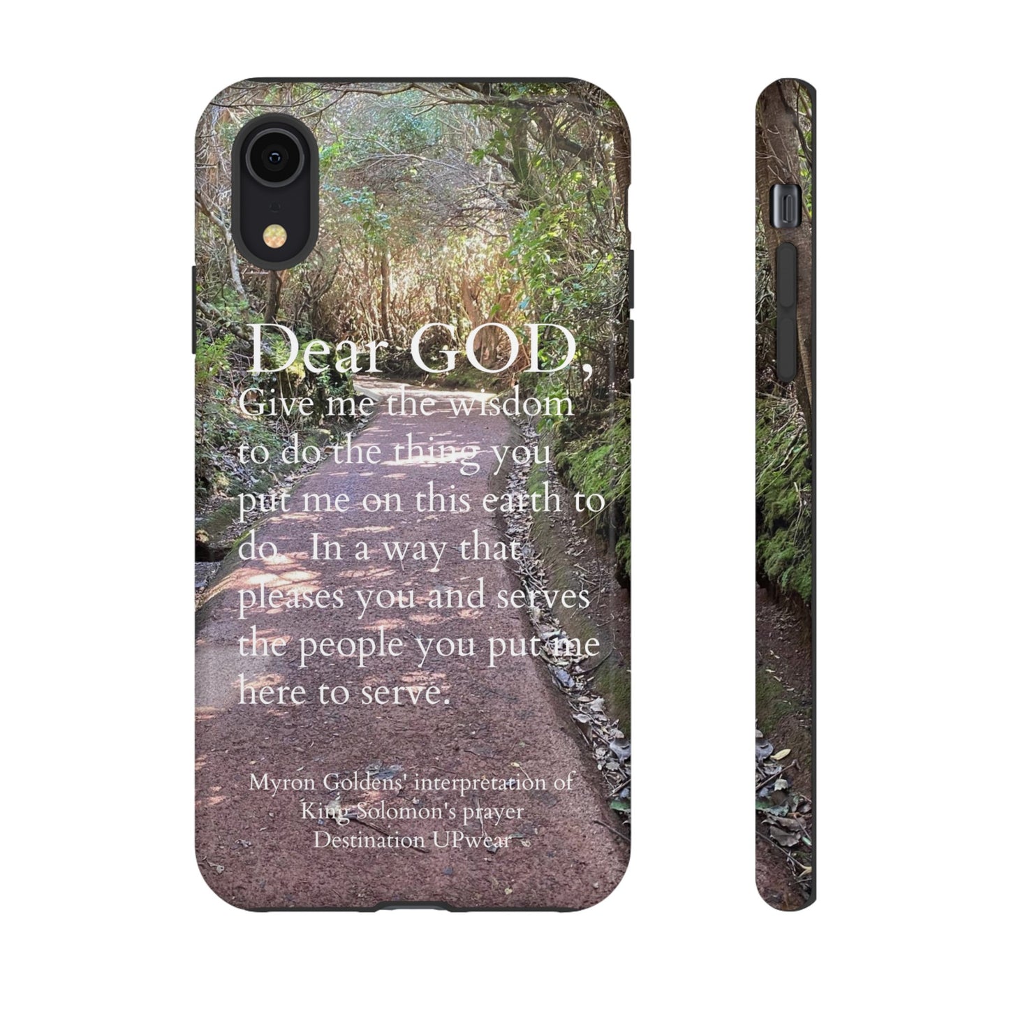 King Solomon's Prayer Costa Rica Tough Iphone Cases