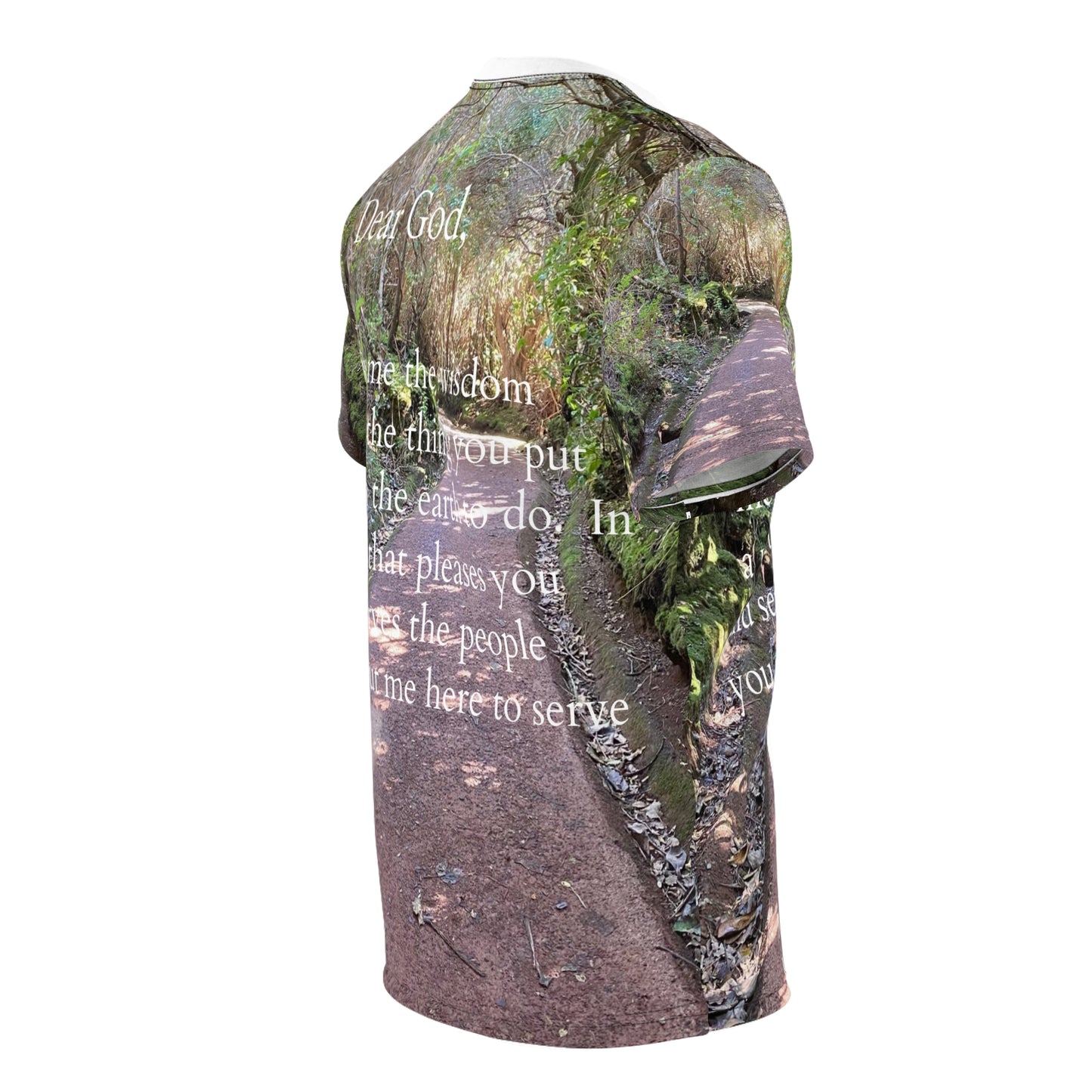 King Solomons Prayer, Costa Rica Unisex Cut & Sew Tee (AOP)