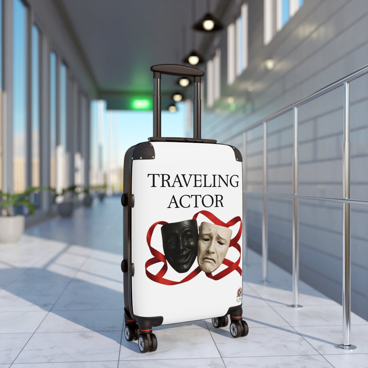 Traveling Actor Suitcase - Unique Luggage for Performers, Artistic Travel Gear, Gifts for Actors, Theater Lover's Companion, Actor [...]