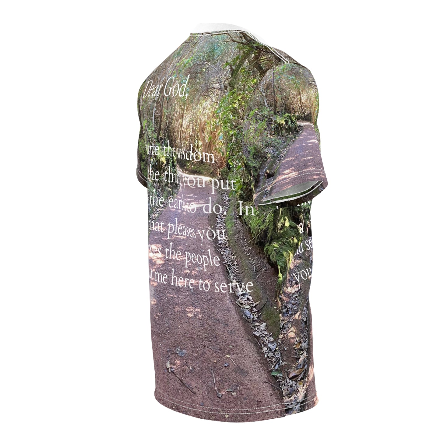 King Solomons Prayer, Costa Rica Unisex Cut & Sew Tee (AOP)