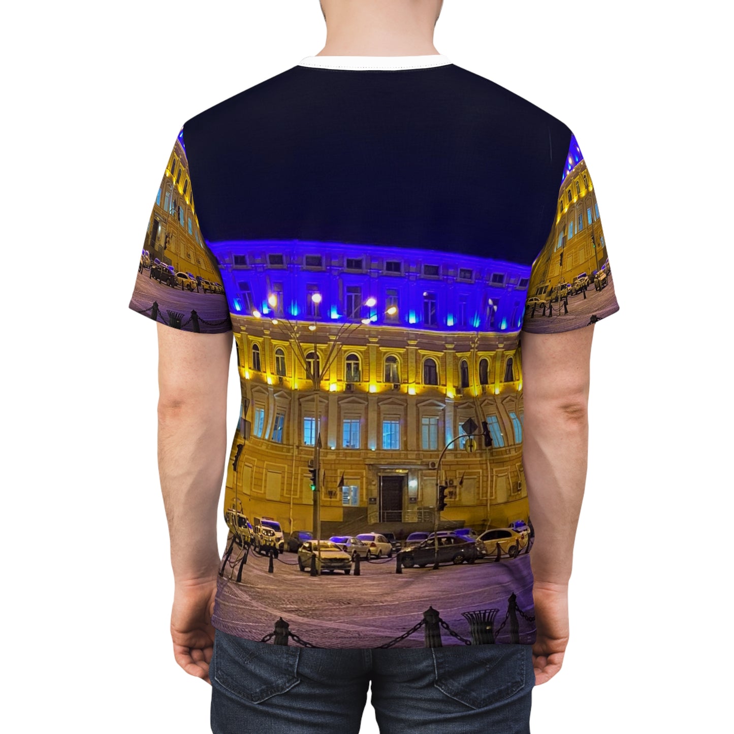Kyiv, Ukraine Unisex Cut & Sew Tee (AOP)