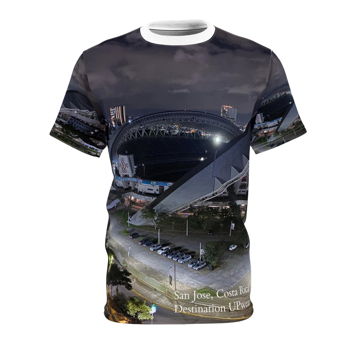 San Jose Costa Rica Unisex Cut & Sew Tee (AOP)